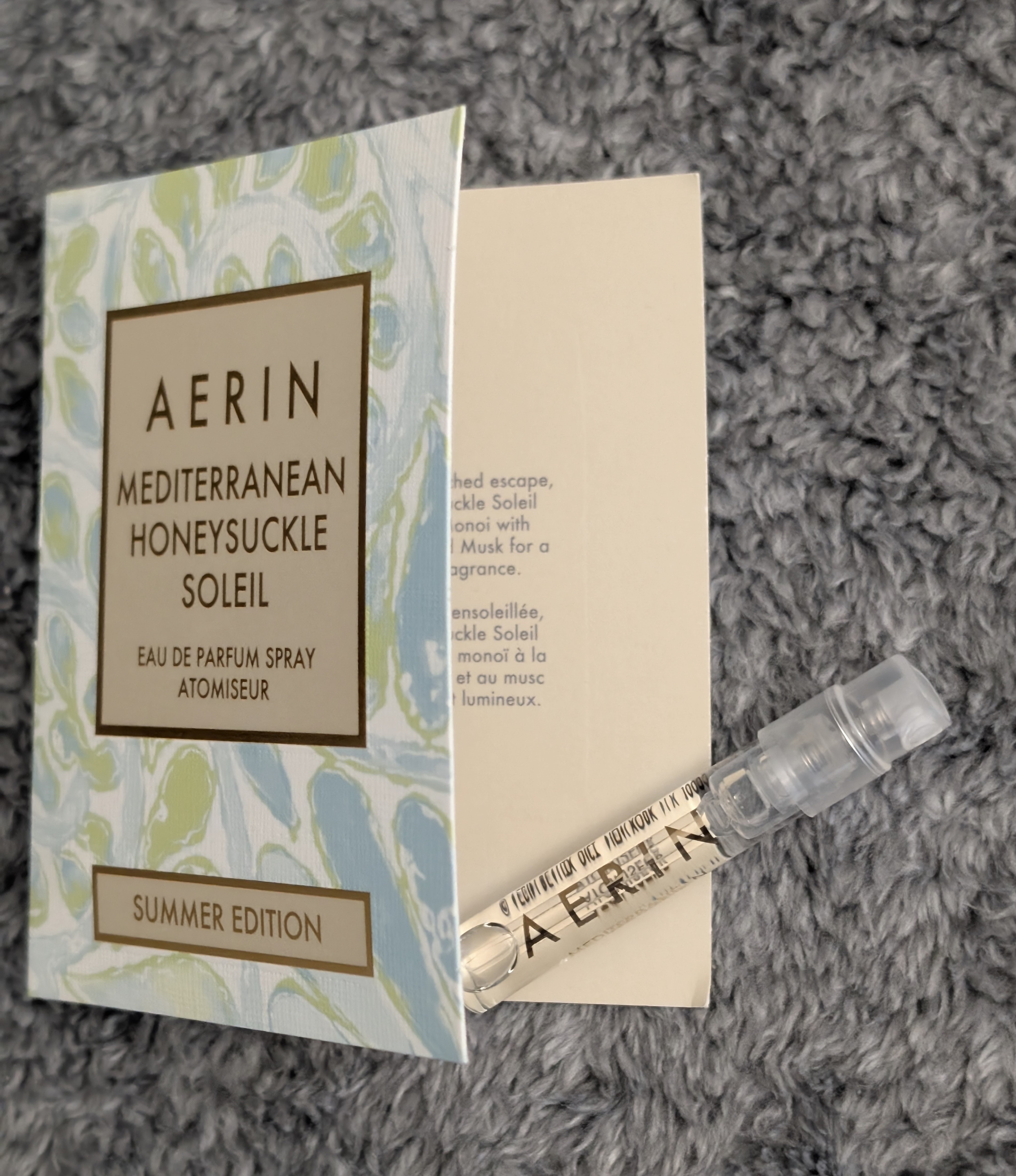 AERIN Mediterranean Honeysuckle Soleil Eau De Parfum Spray, 1.7 oz