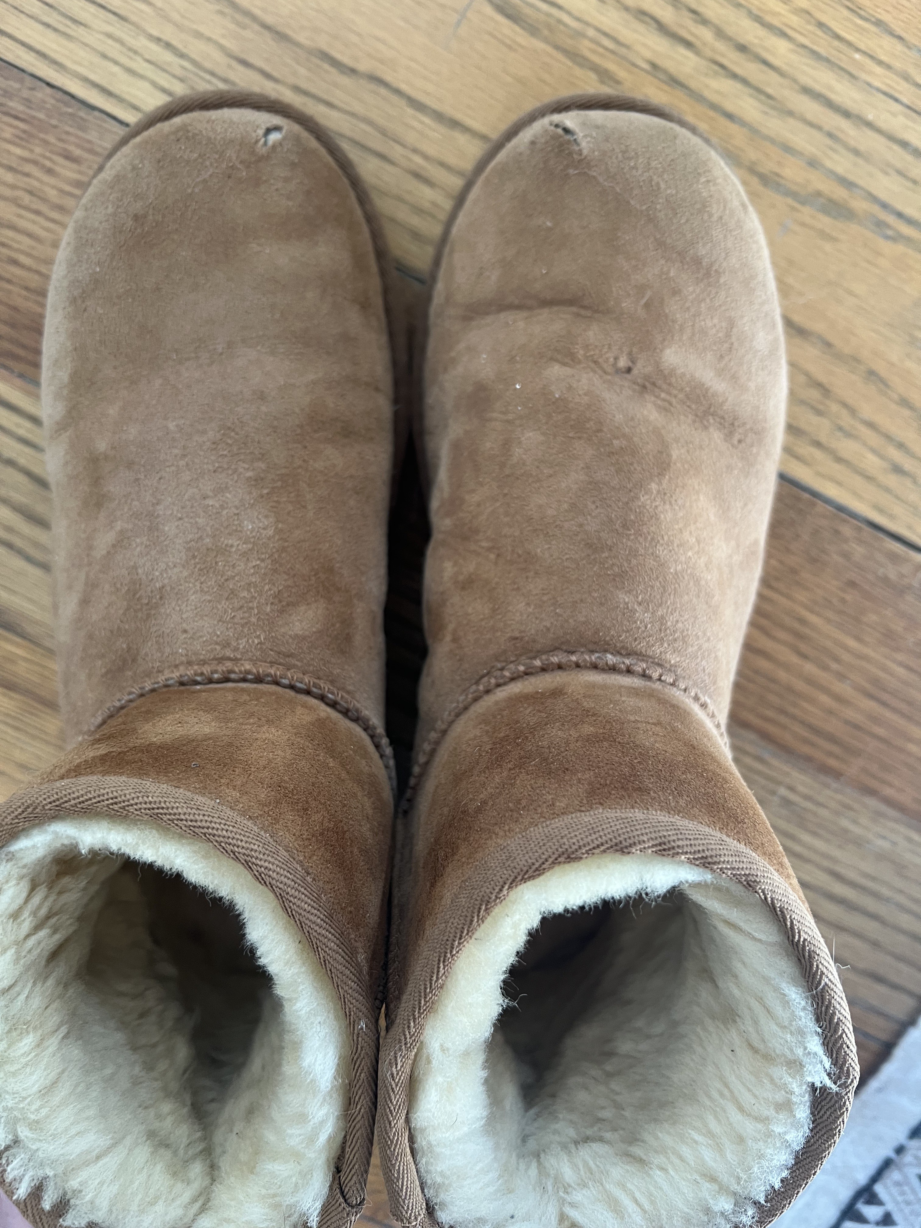 The unwearable one year old UGGS
