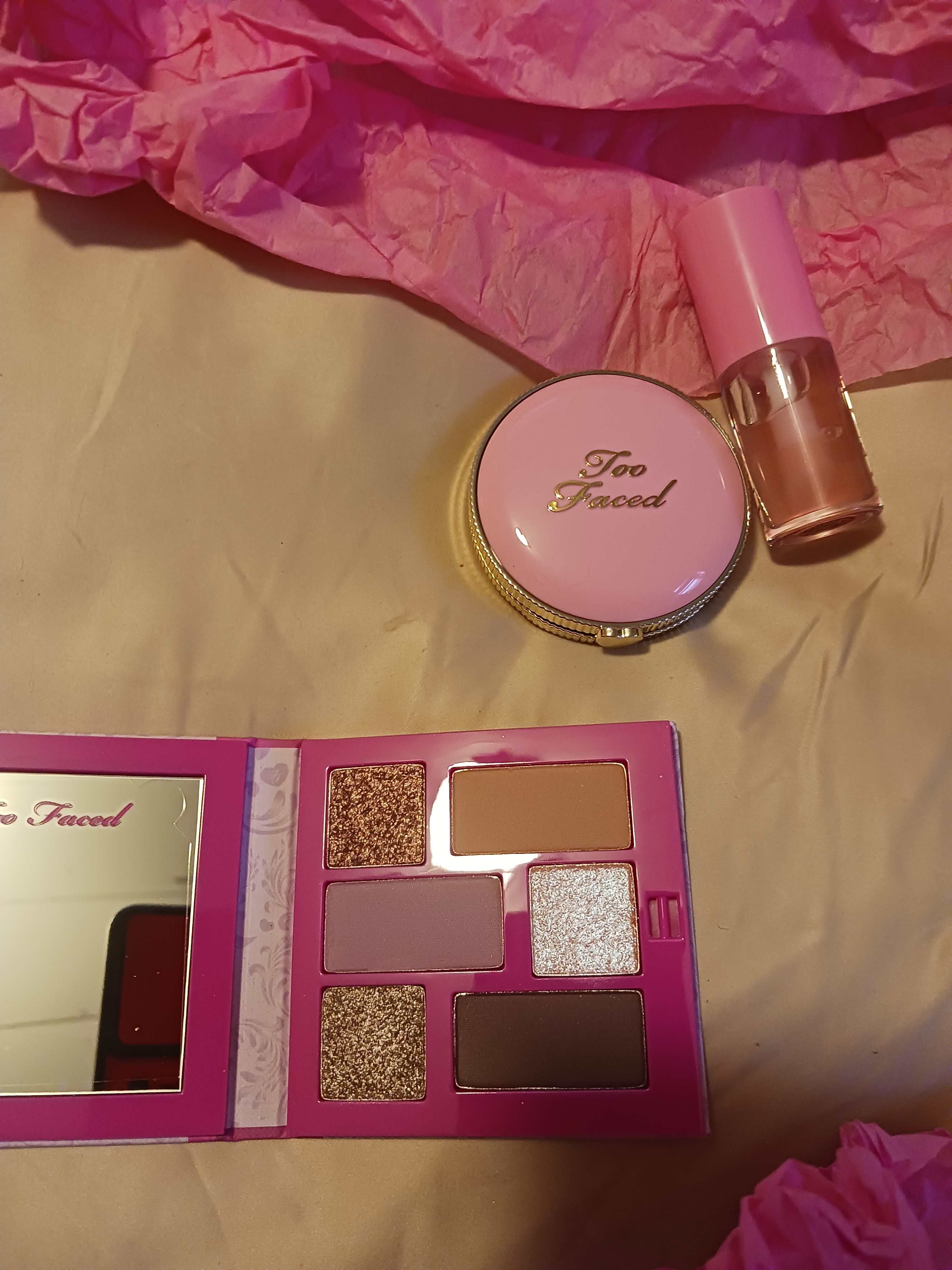 shadow and blush