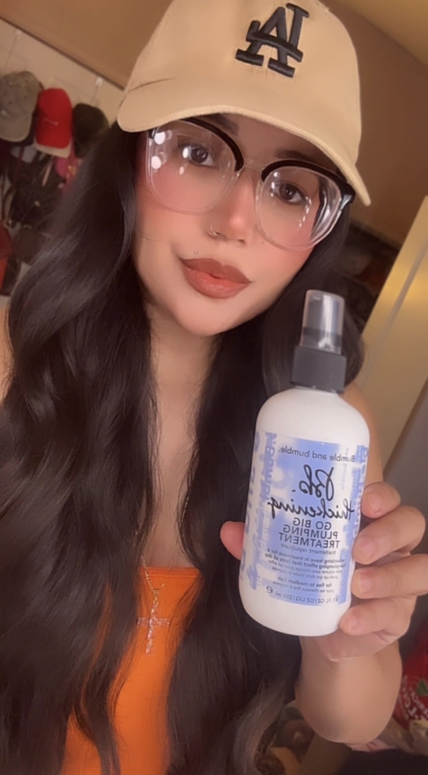 It works doesn't feel great on the hair