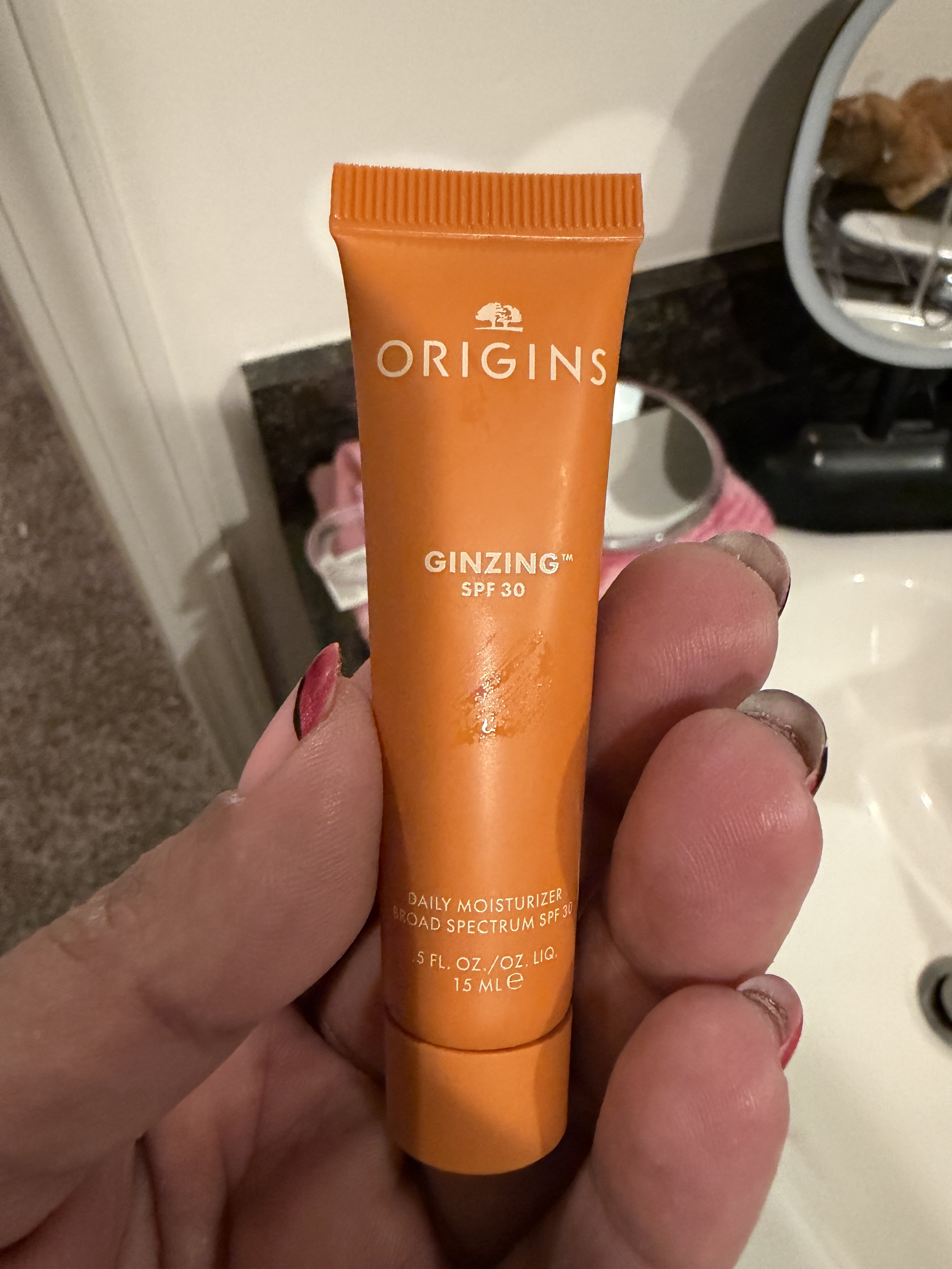 My new sunscreen