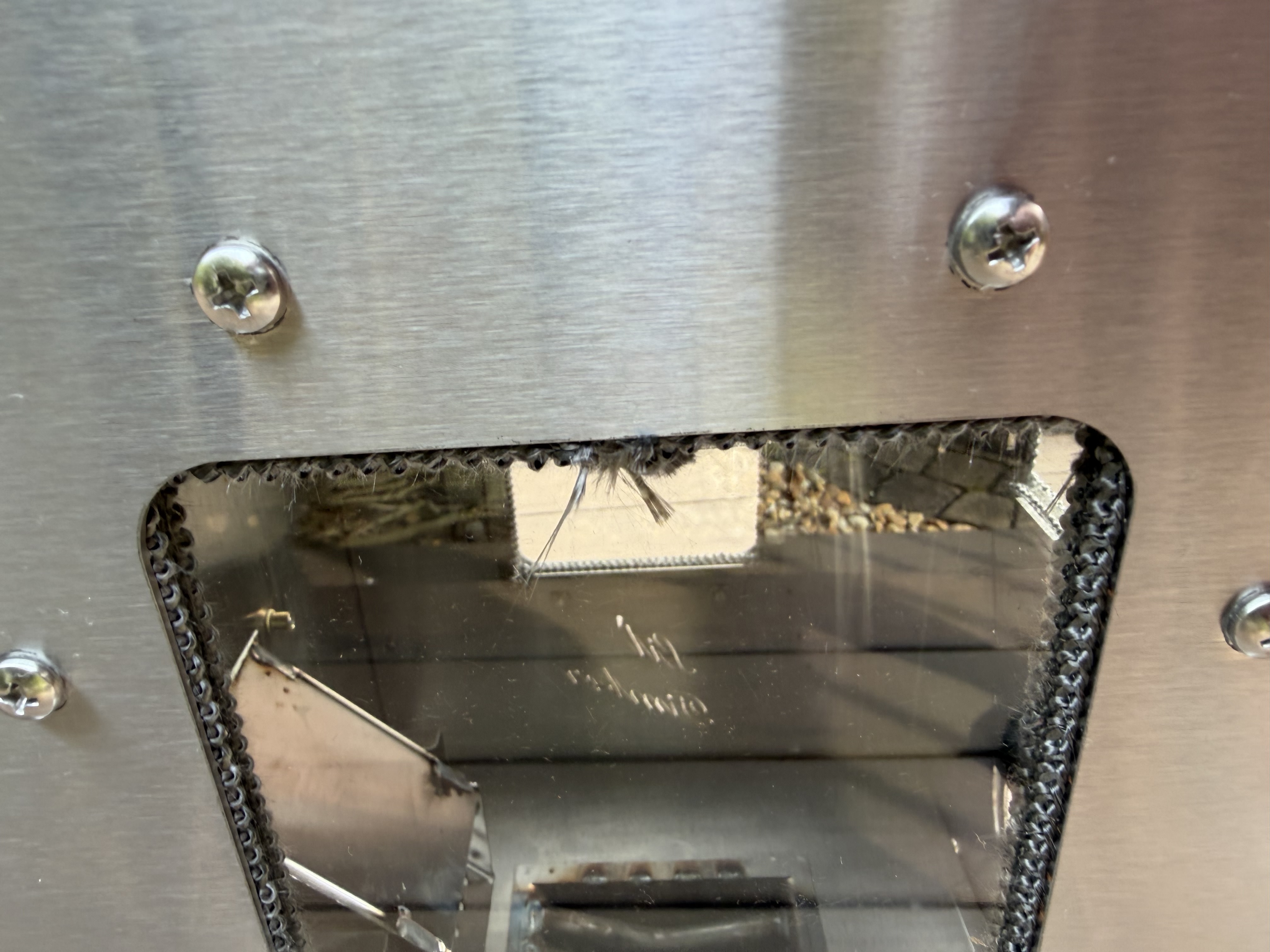 Thermal frey before use