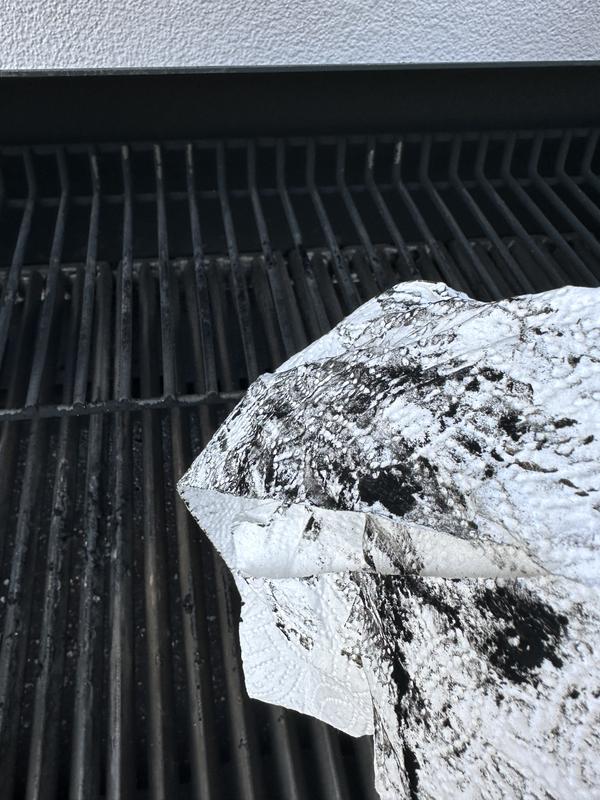 Soot build-up after one use