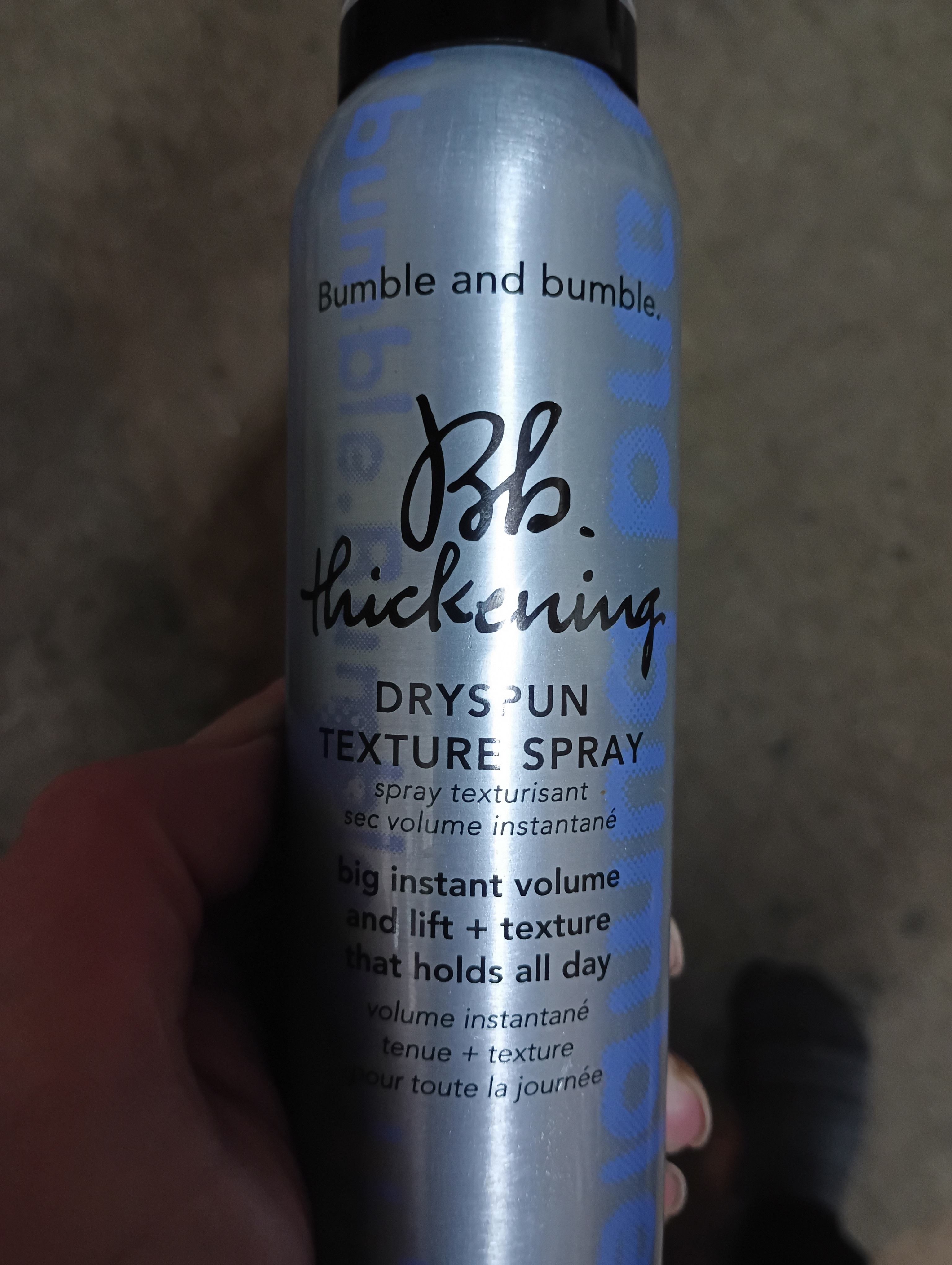 Bumble and Bumble dryspun Thickening spray