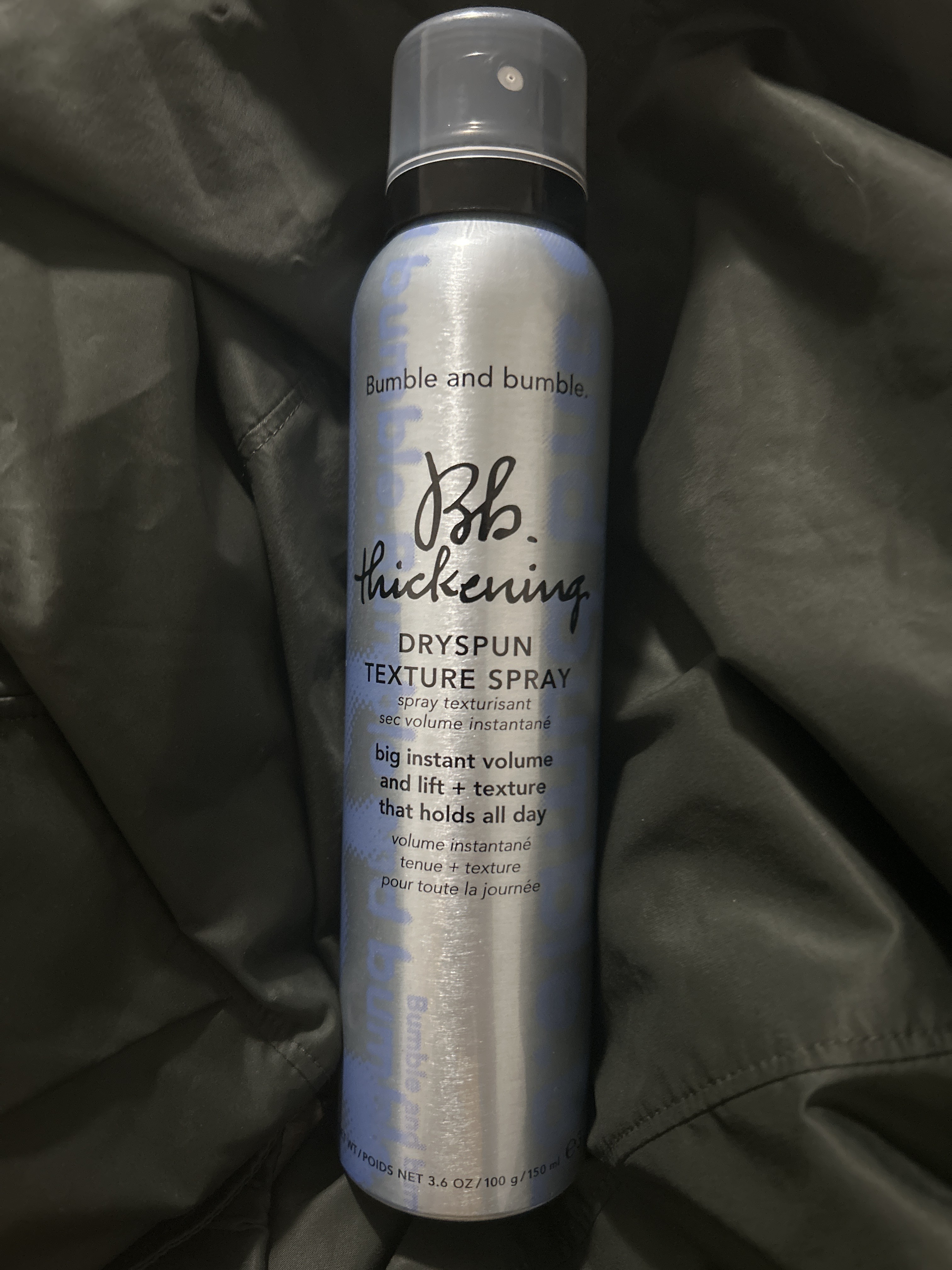Dryspun texture spray