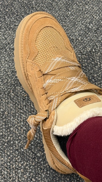 My adorable Ugg sneakers.