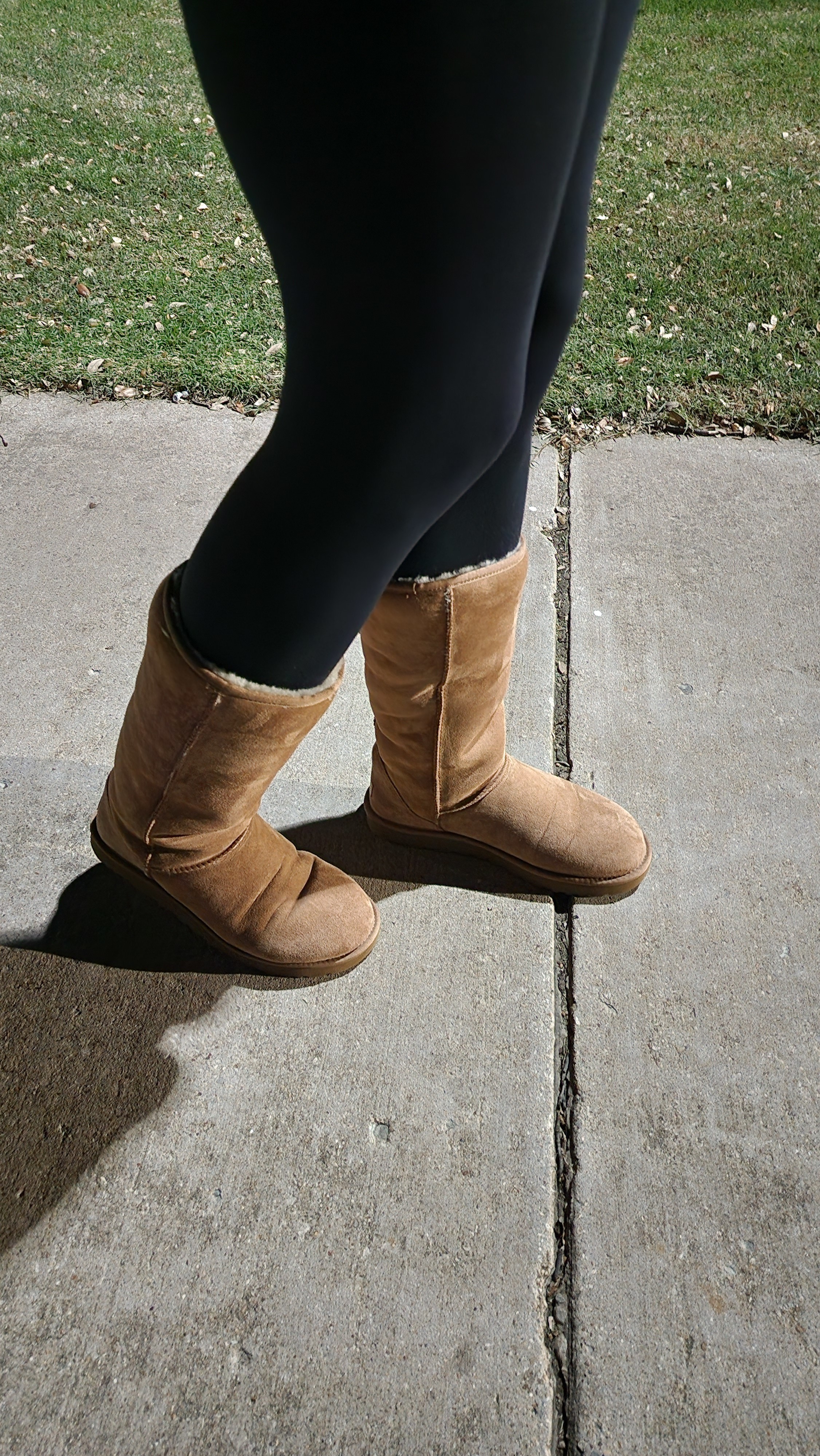 Outside