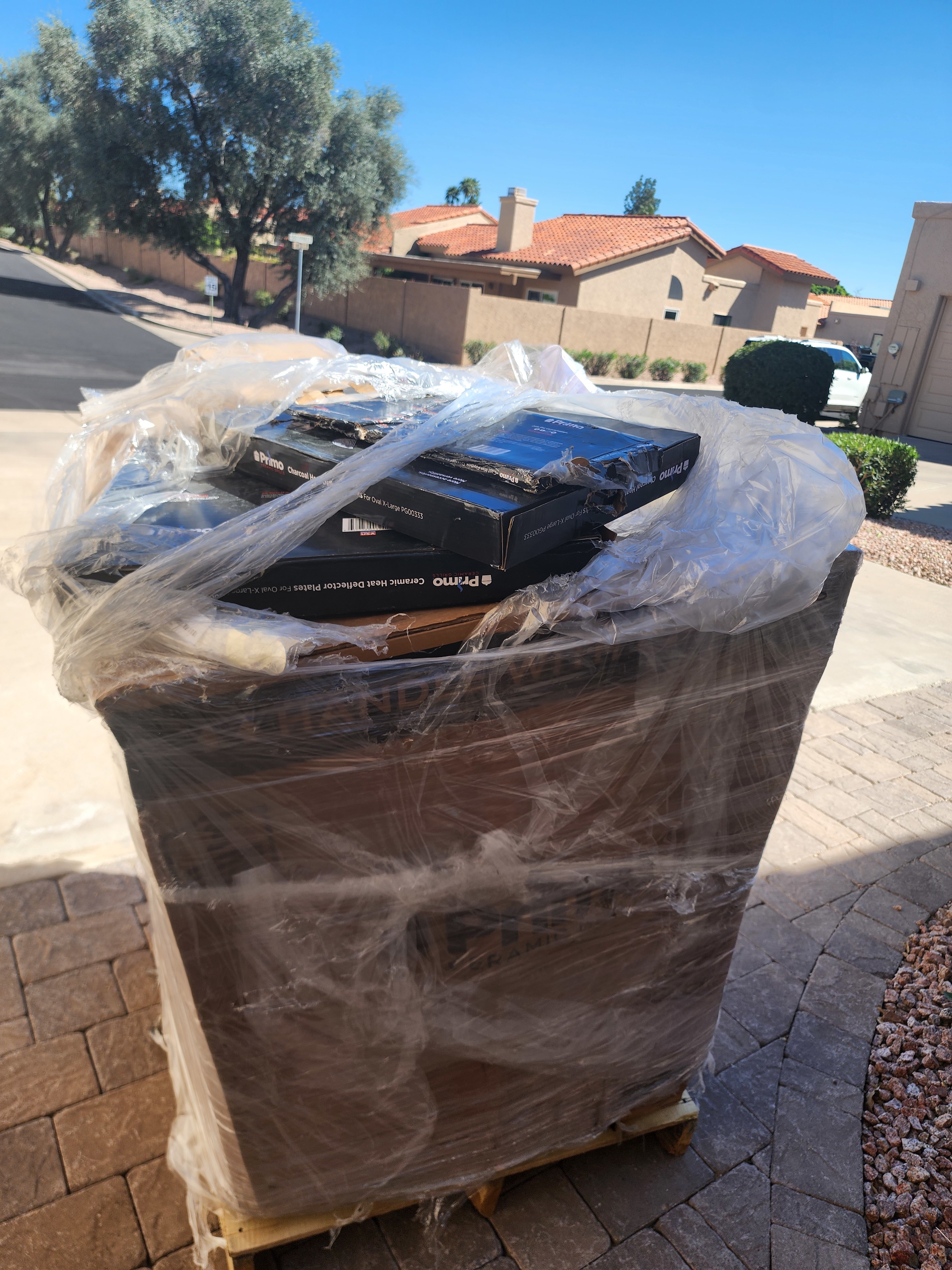 Beat up empty Firebox Divider box.