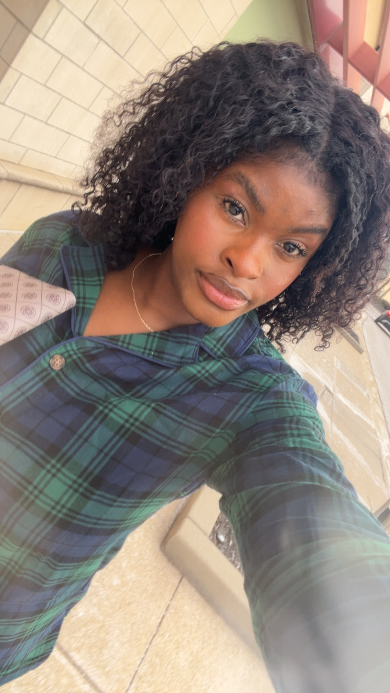 The blush speaks for itself