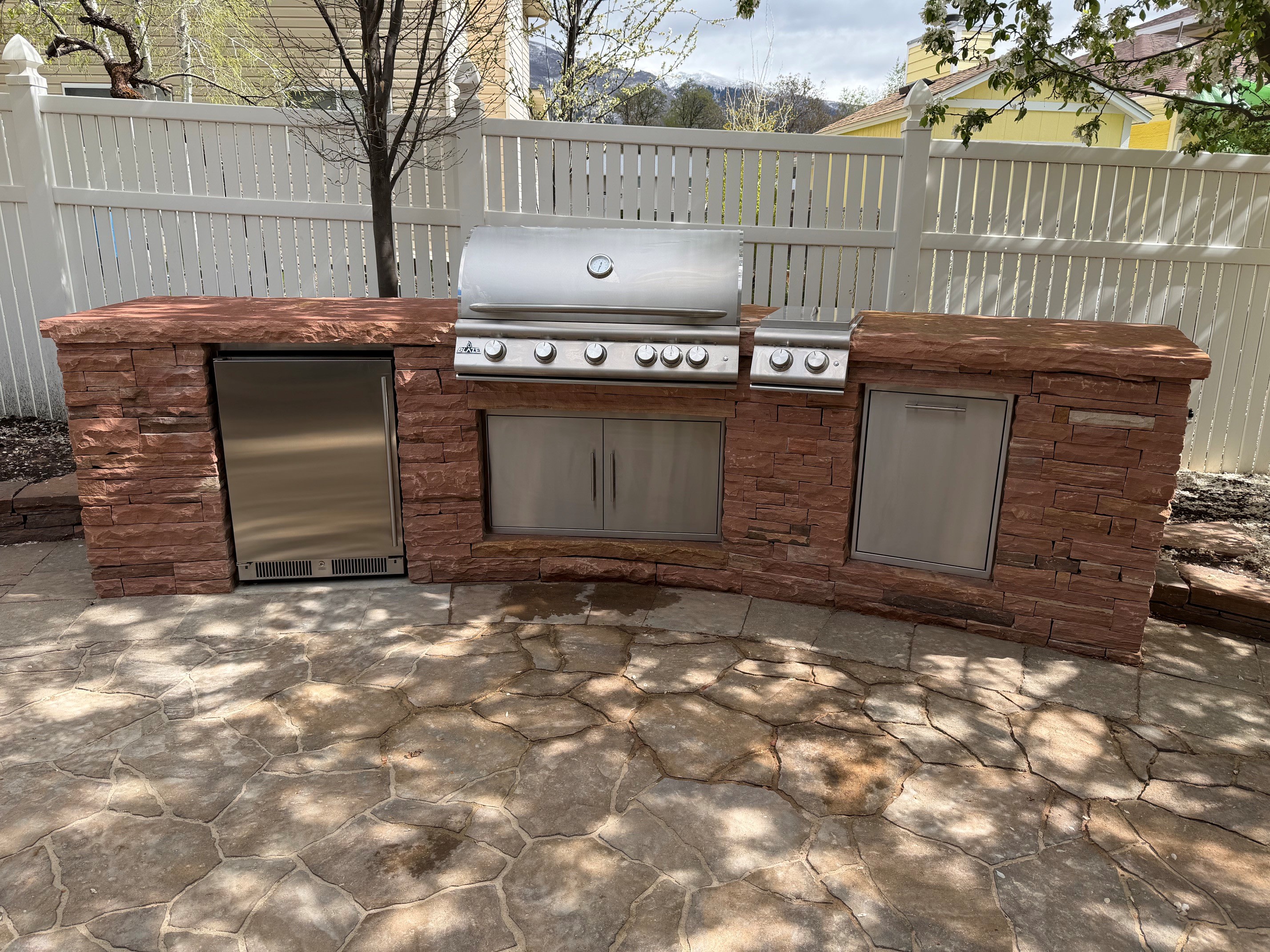 Another view of the Blaze products.