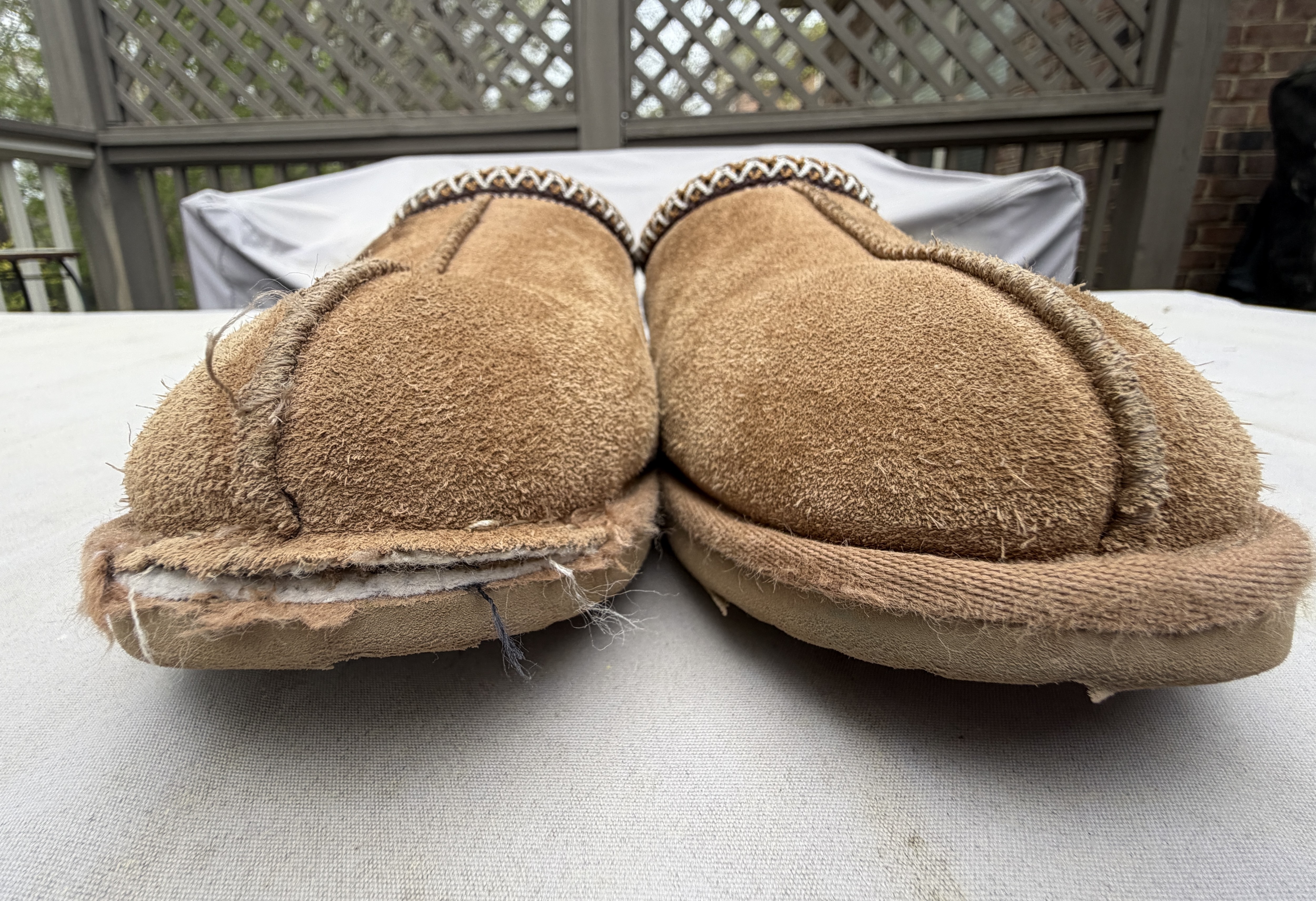 Ugg declined to warranty