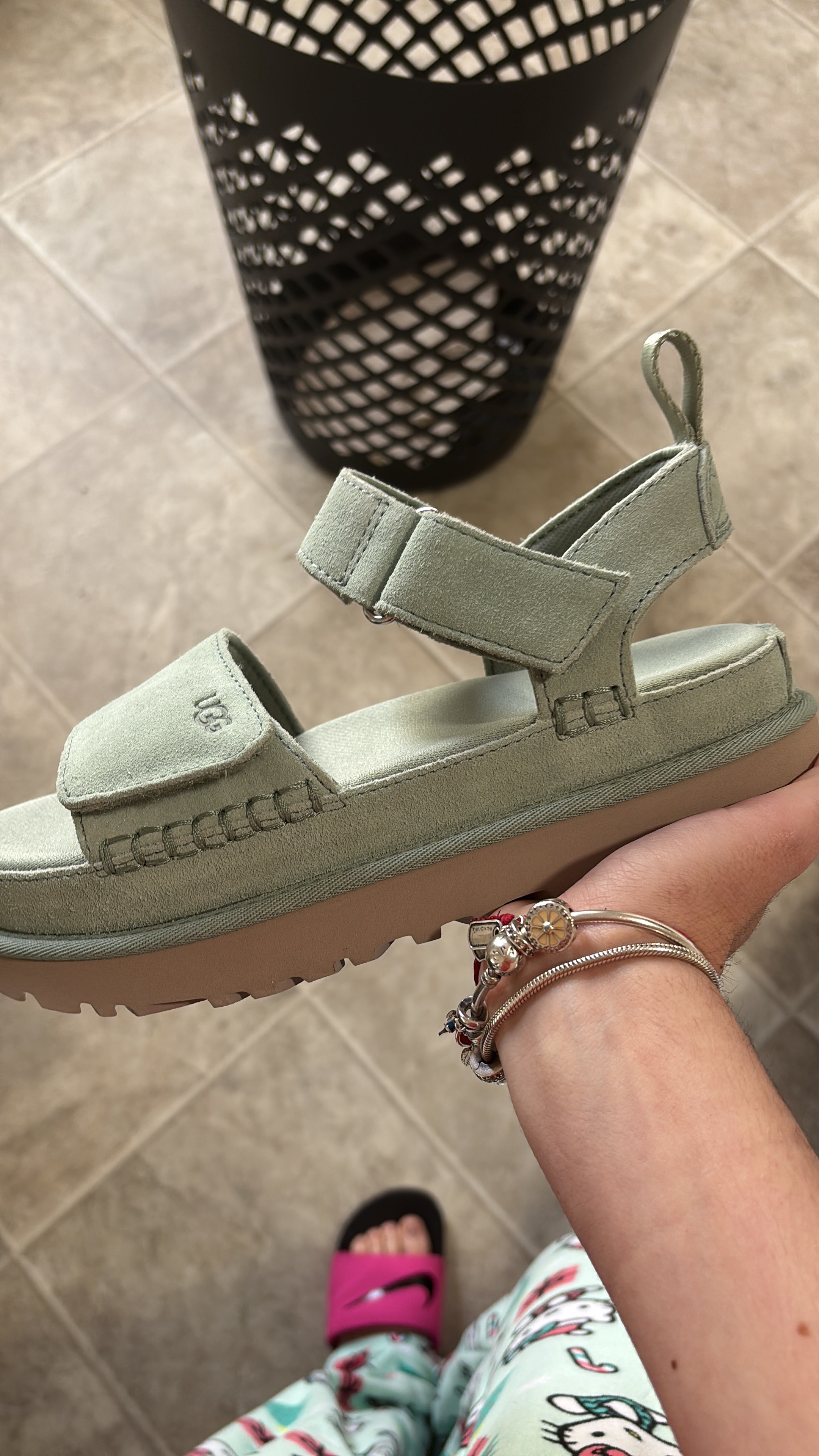 UGG® Women's Goldenstar Platform Sandals | Bloomingdale's Shoes