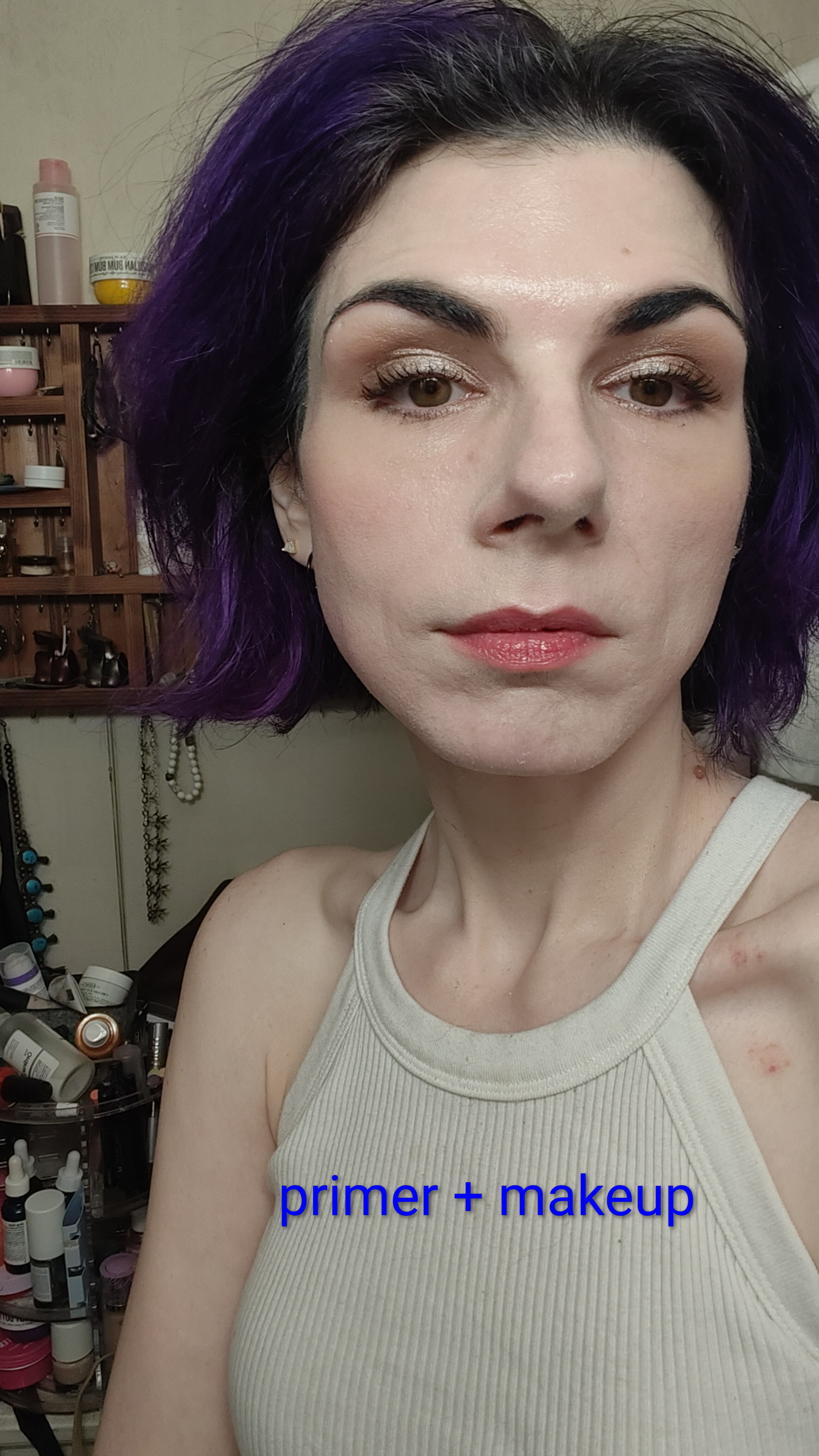 primer + makeup