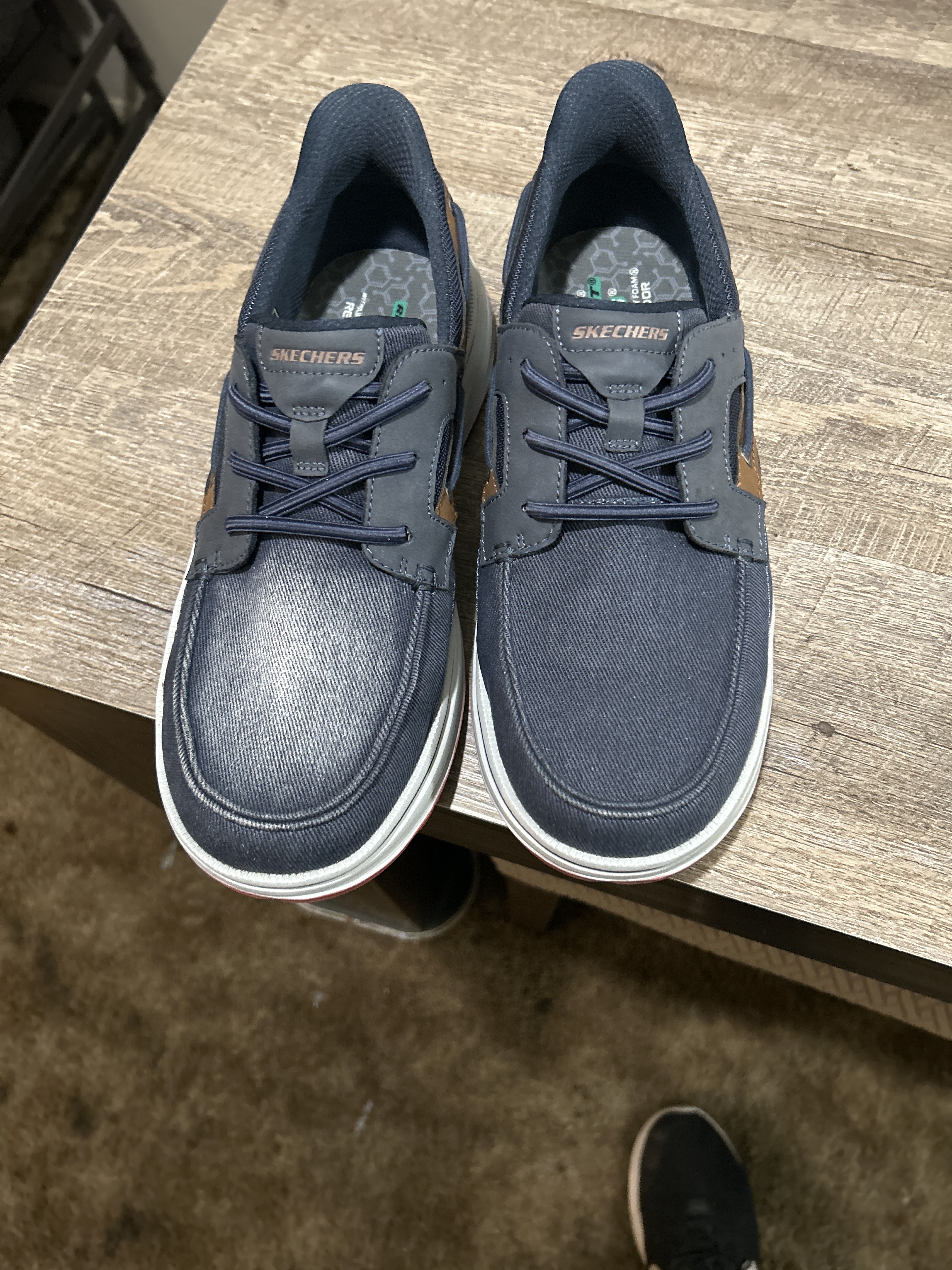 Skechers Men's Slip-Ins Relaxed Fit: Troutt - Davey Casual Boat