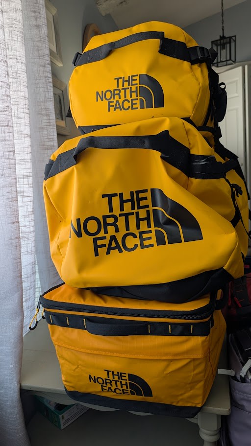 north face backpack michigan Michigan State North Face Stalwart Grey Backpack  Nudge Printing