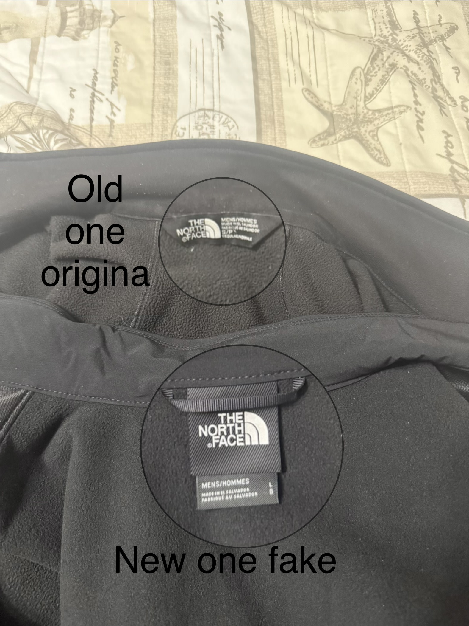 New one is fake