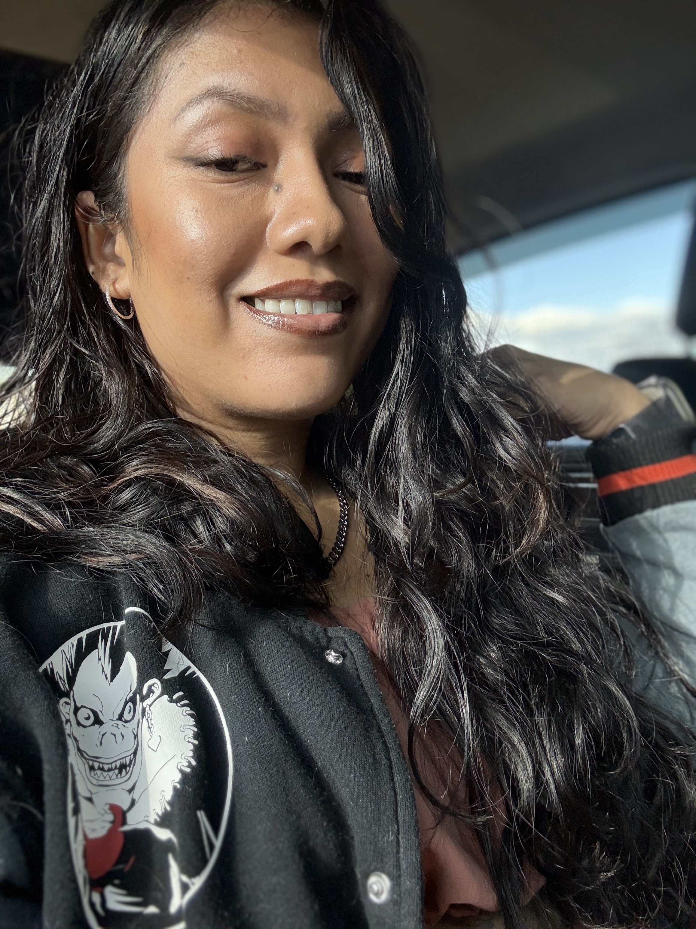 Wearing it on top of light foundation