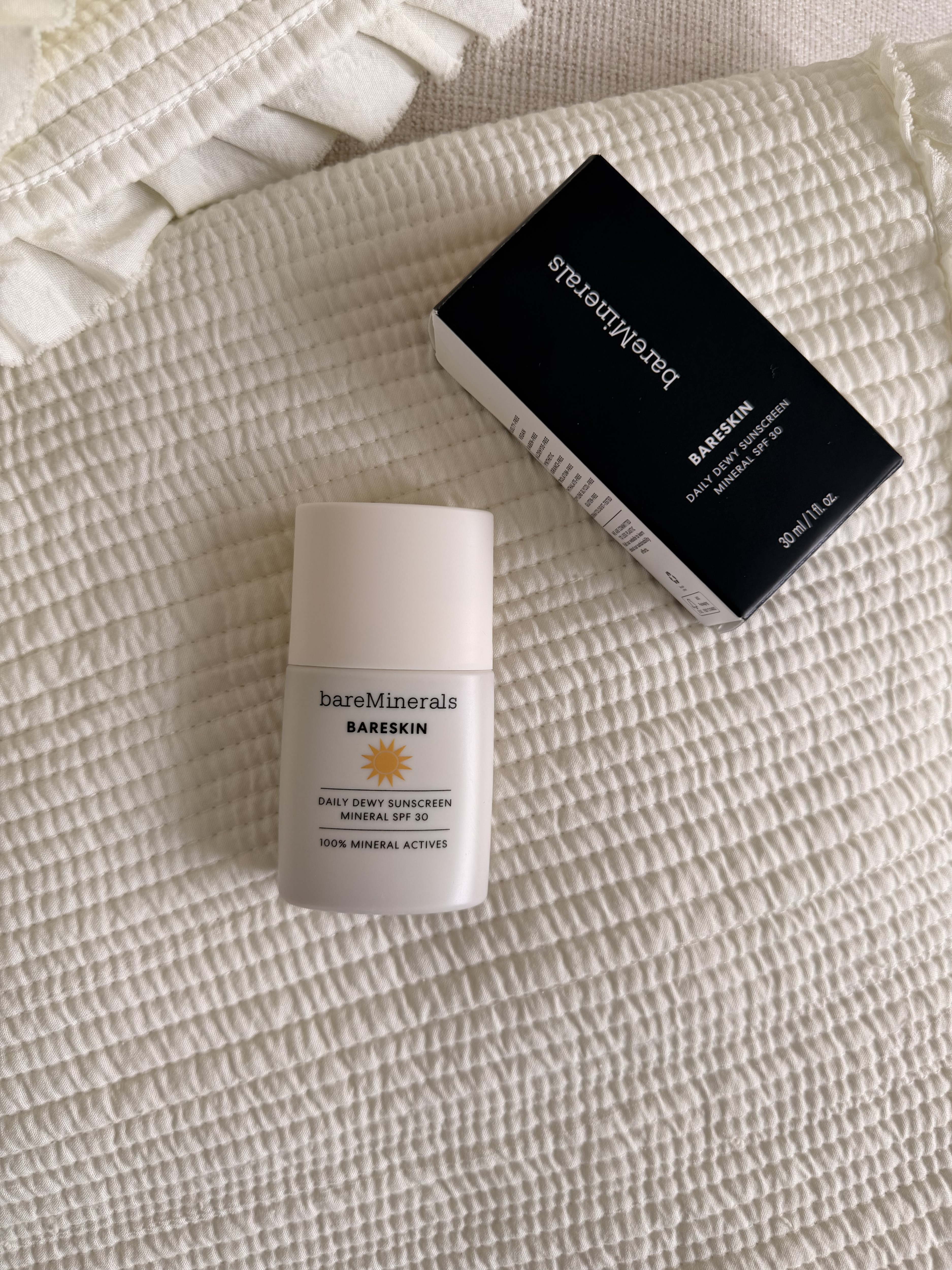 Glowy sunscreen!