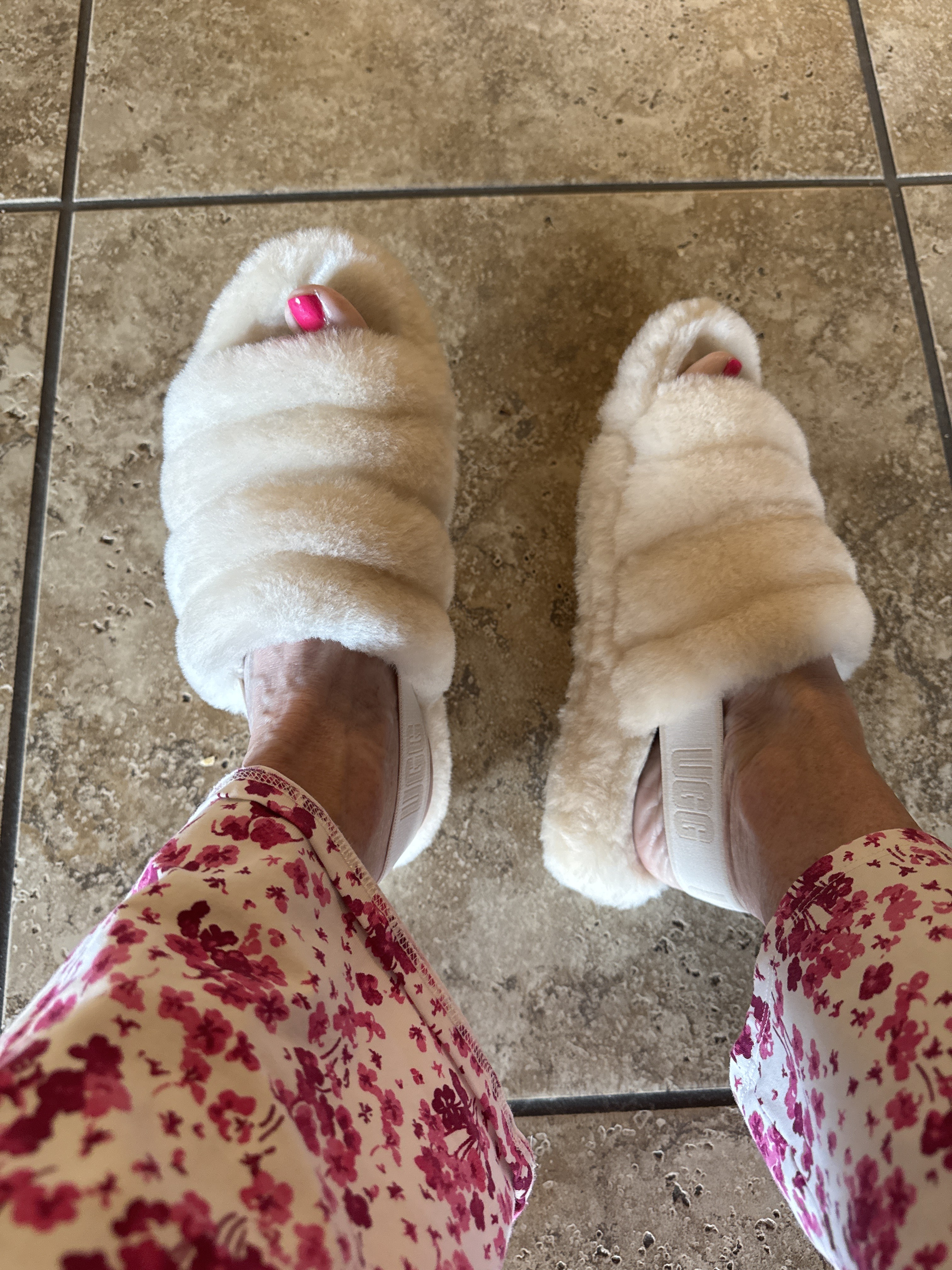 UGG® Women's Fluff Yeah Shearling Slingback Slippers
