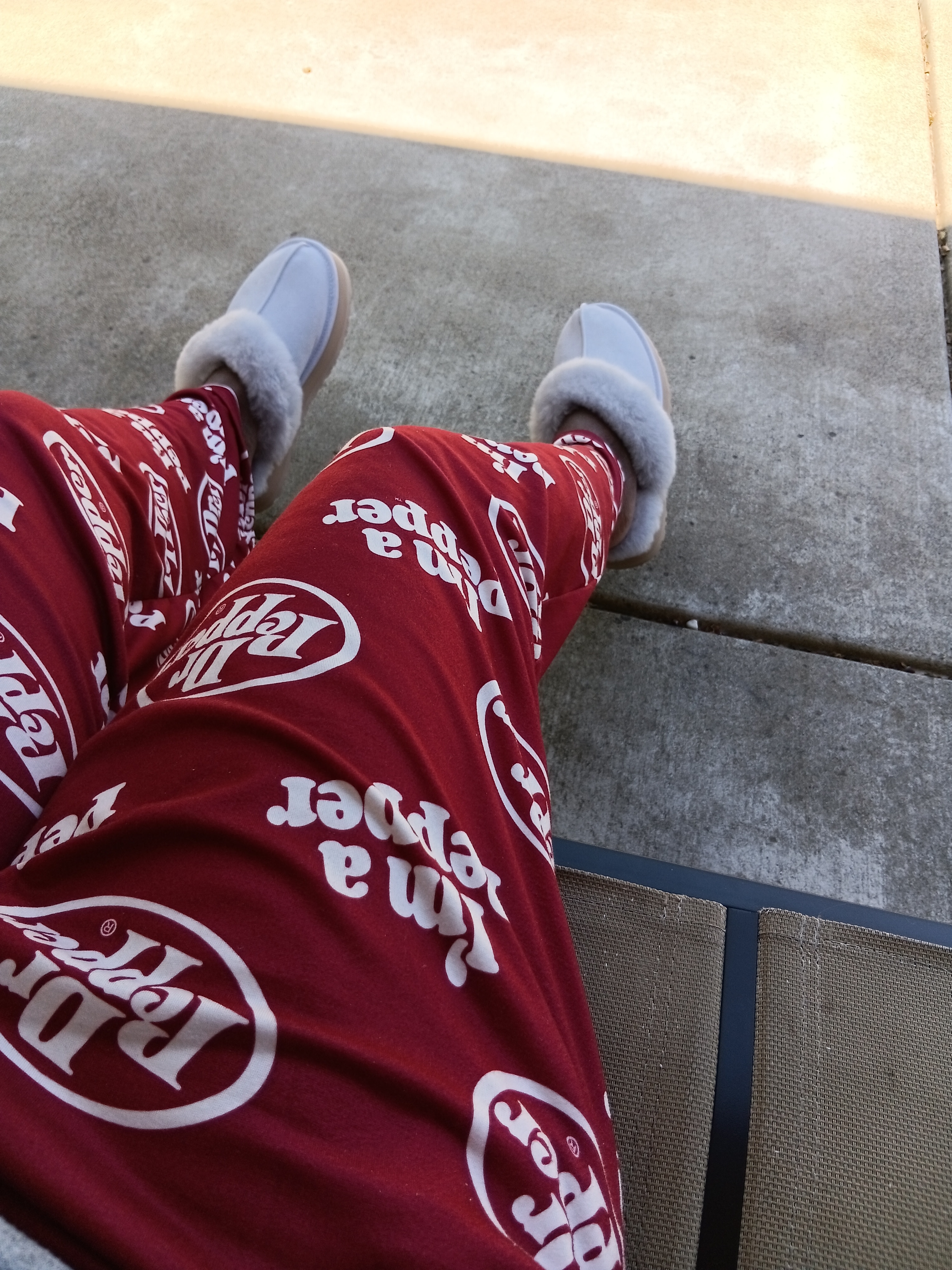 It's just a Dr. Pepper and UGG slippers kind of day