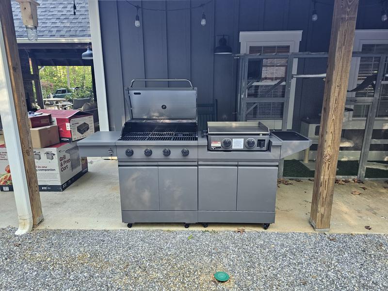 Tytus grill and griddle combo