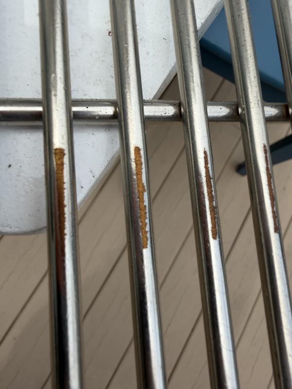 Grill grate that arrived with grind marks across it.