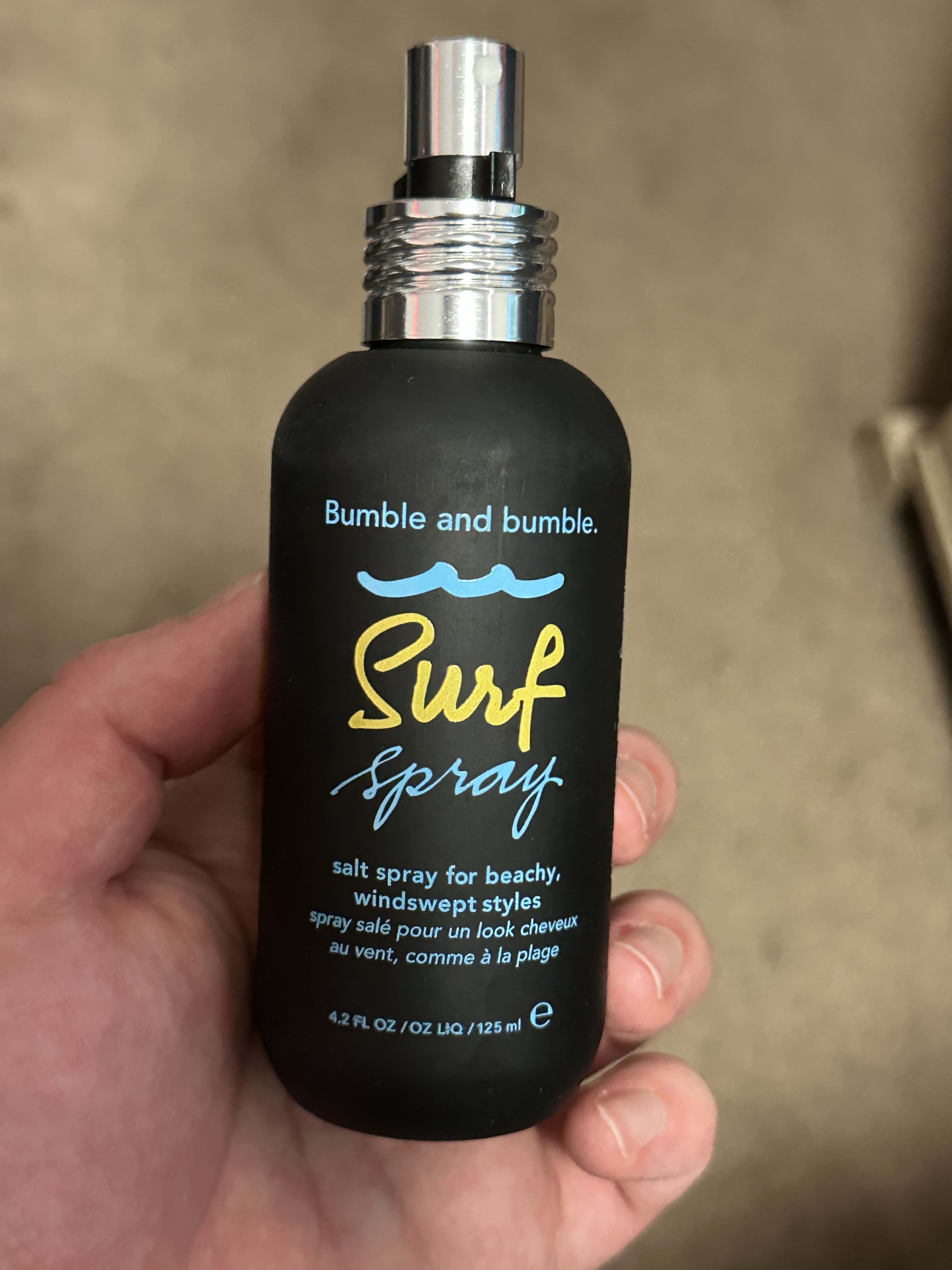 Bottle of spray