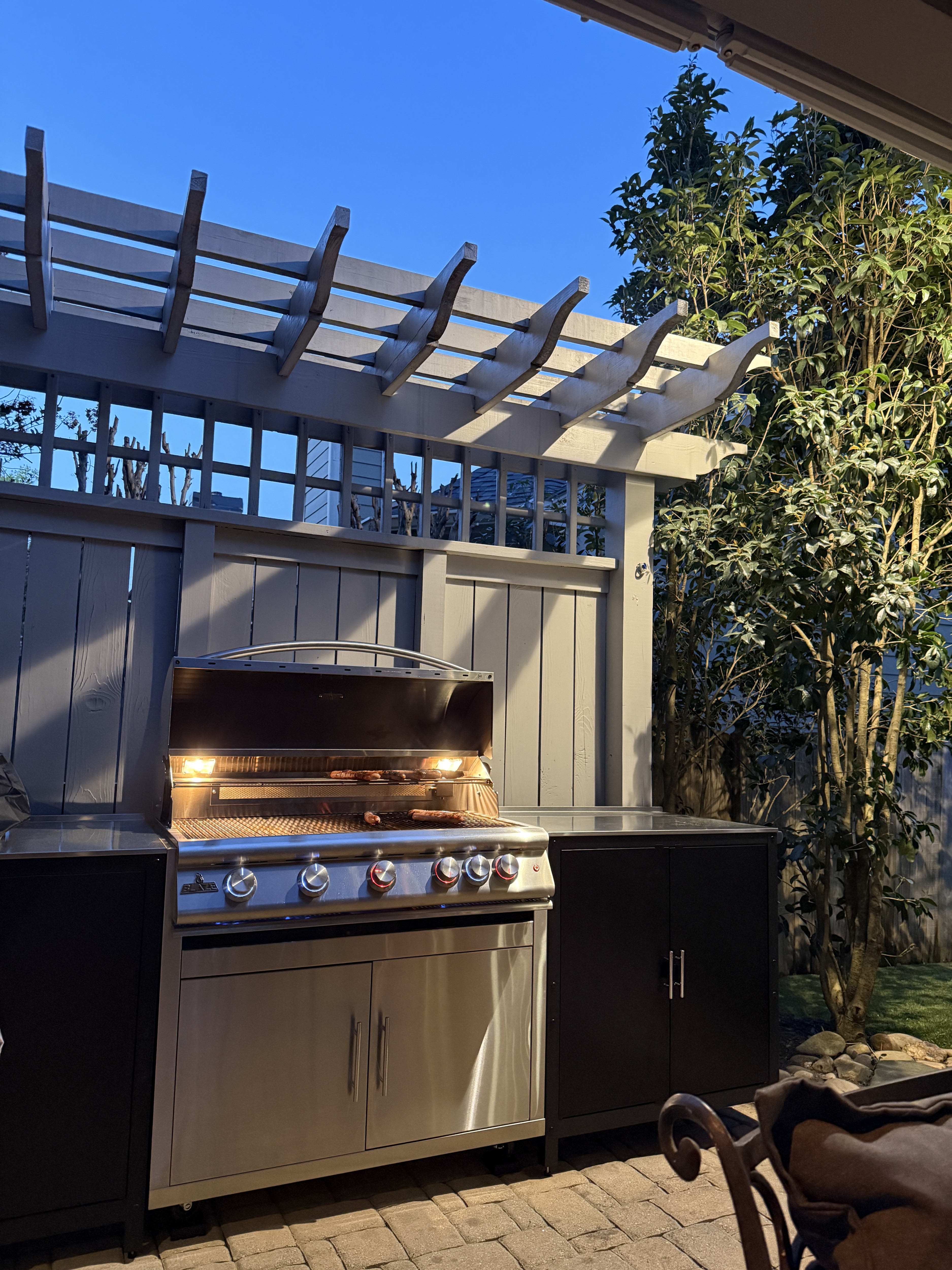 42 Blaze Grill Installed and Ready