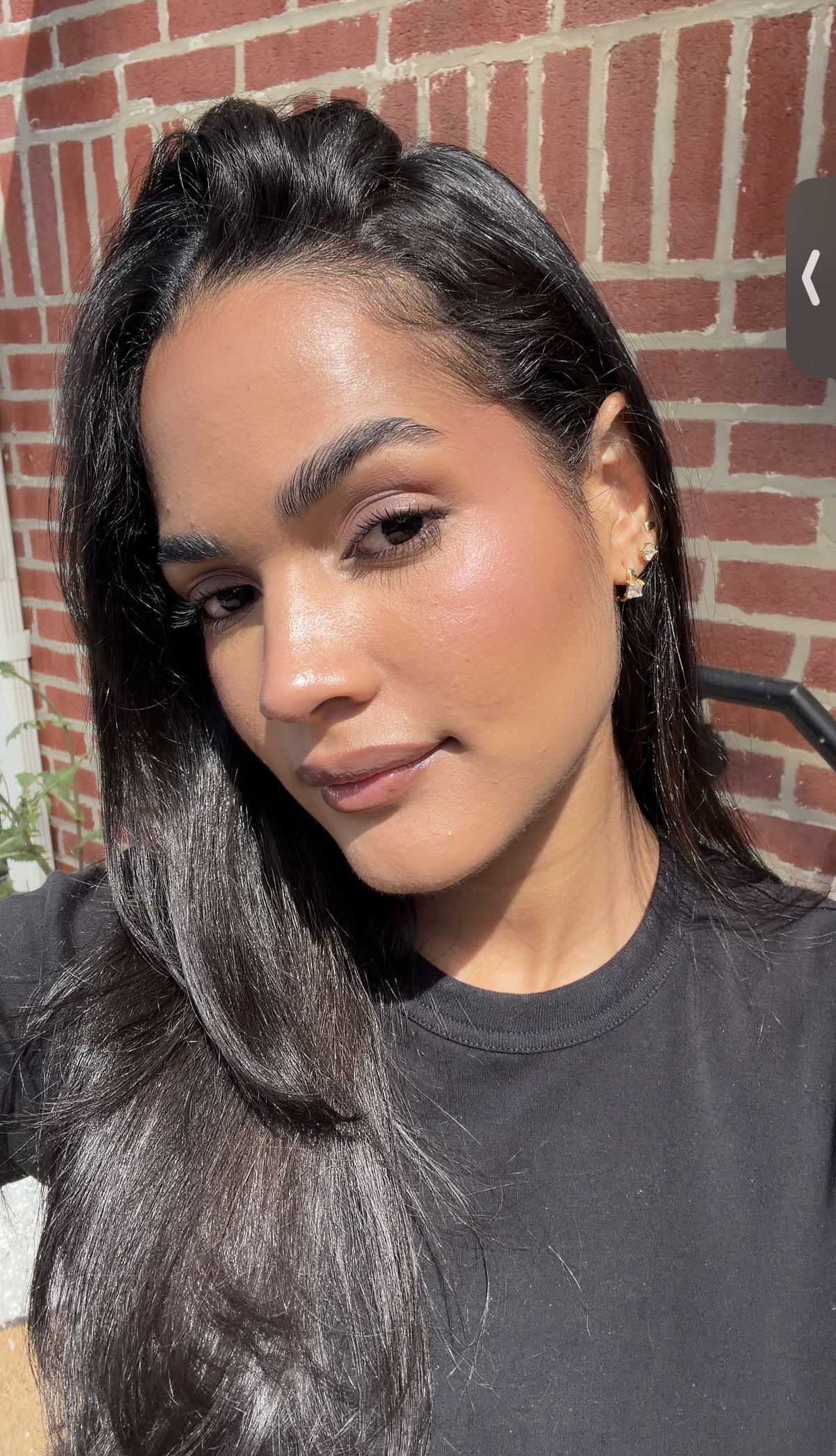 Blush in natural light