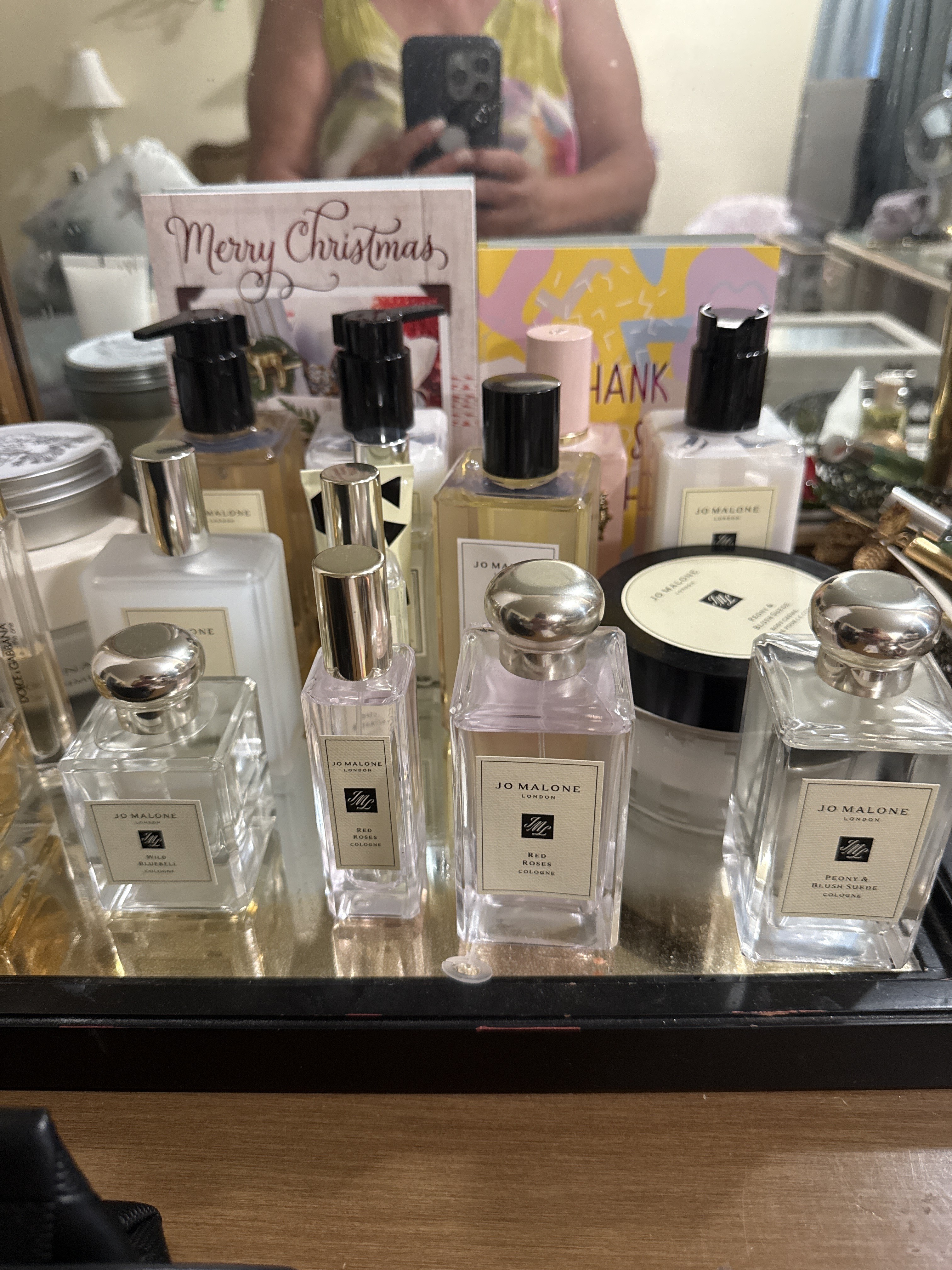 My Jo Malone Collection except I still haven't purchased a Candle