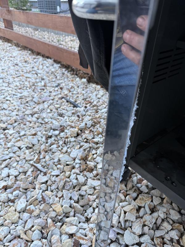 2015 genesis door insulated and thick, heavy quality