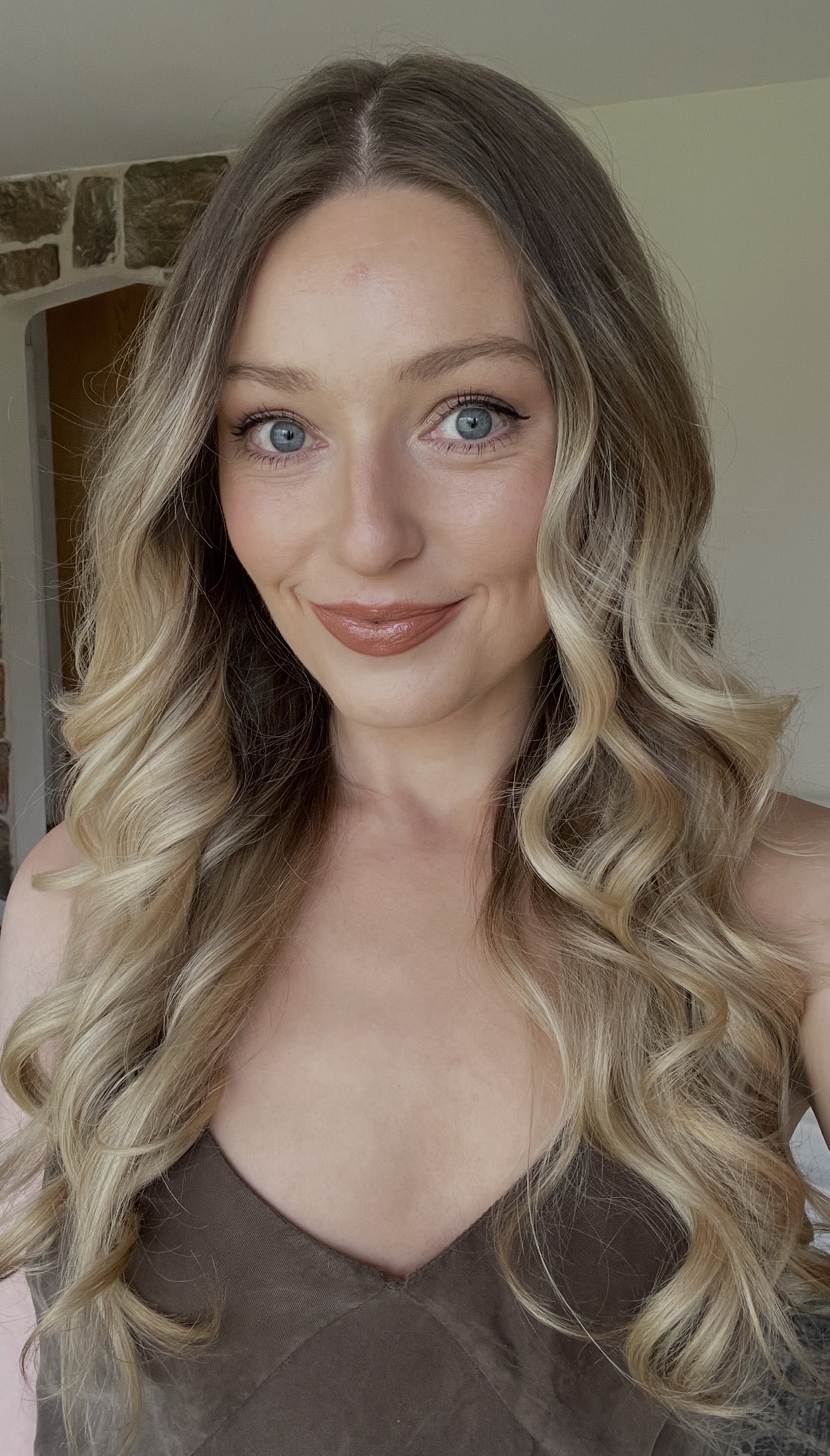 wearing the Fairly Medium 05 Pressed Powder Foundation