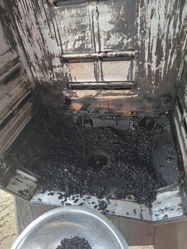 Could have burned down the gazebo