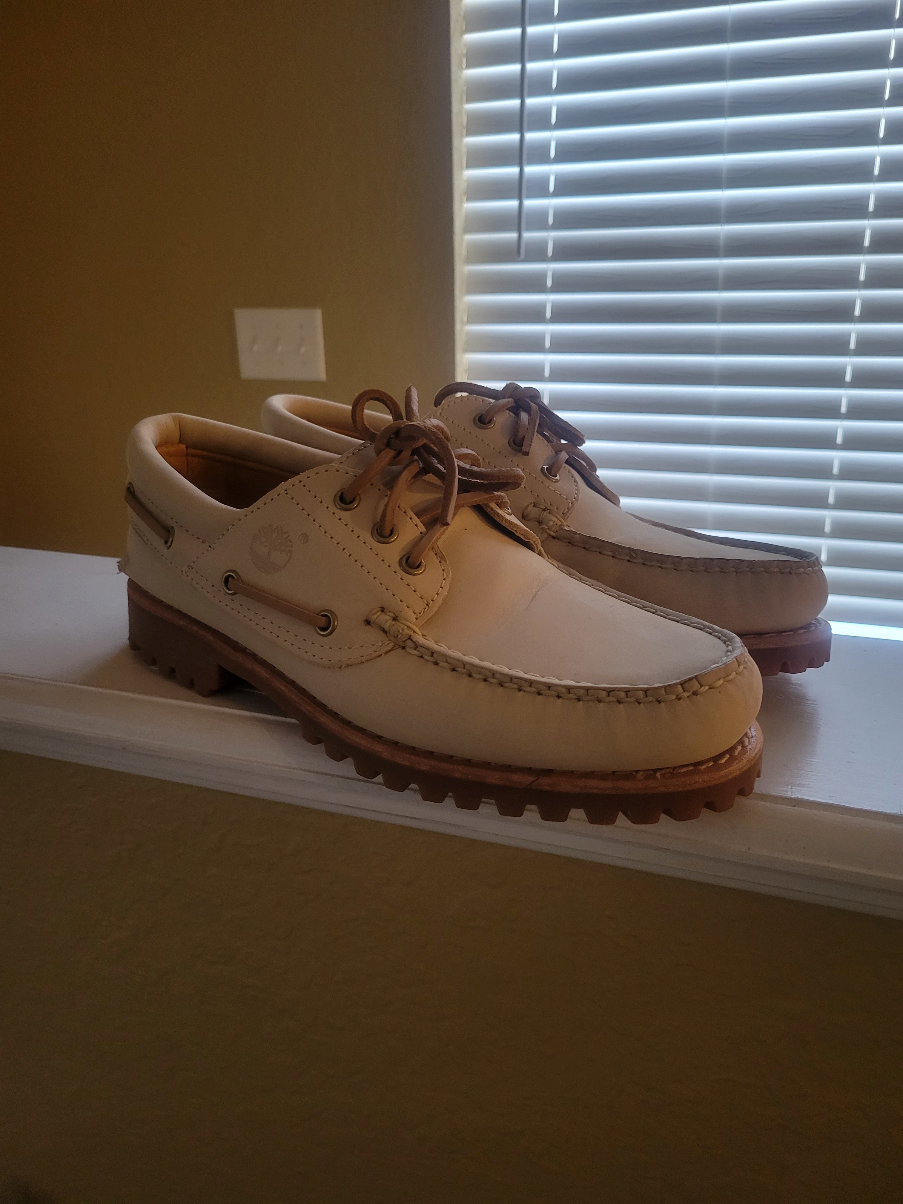 Timberland Men's Authentics 3 Eye Classic Lug Boat Shoe from