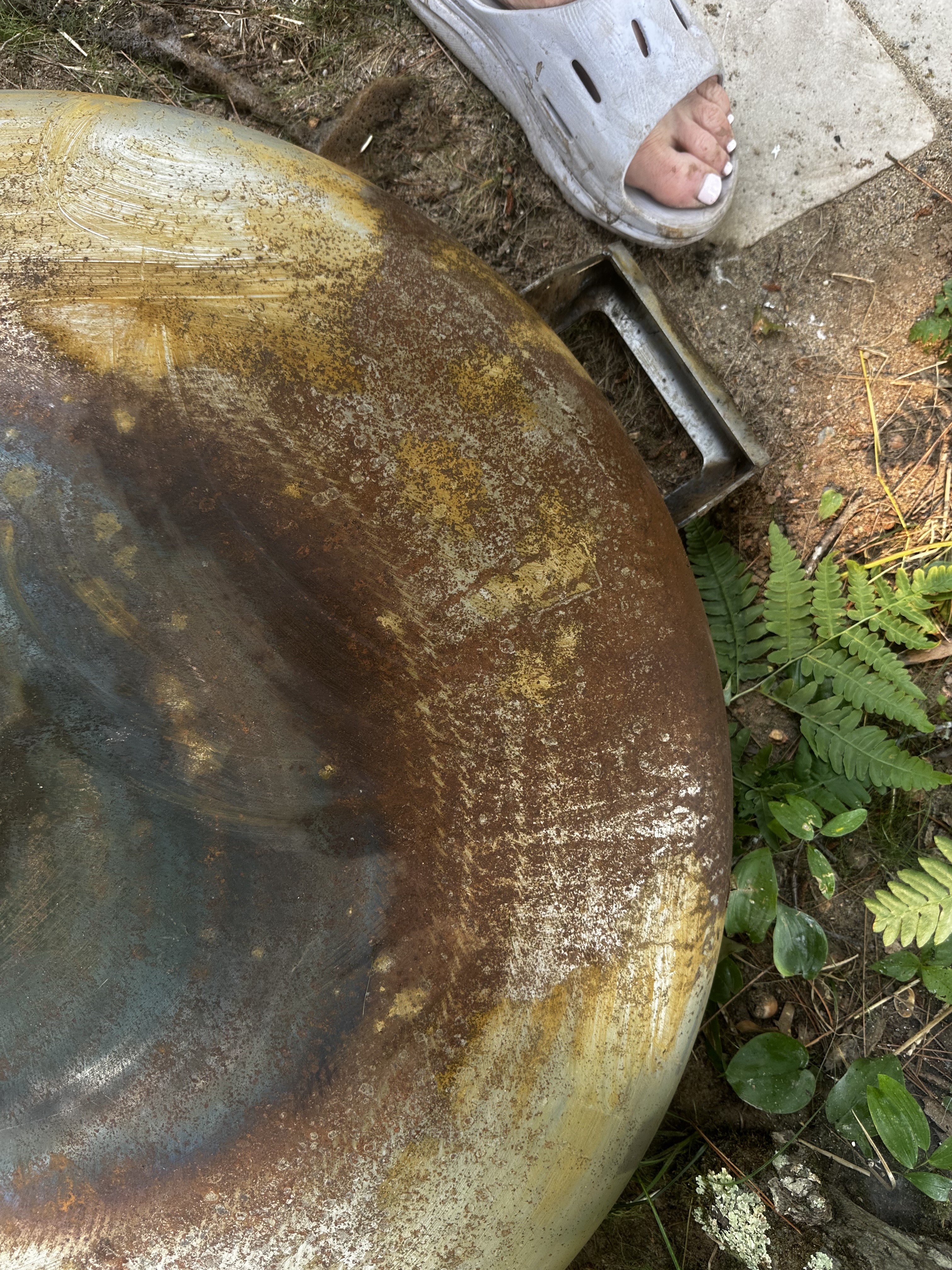 Rust will not come off.
