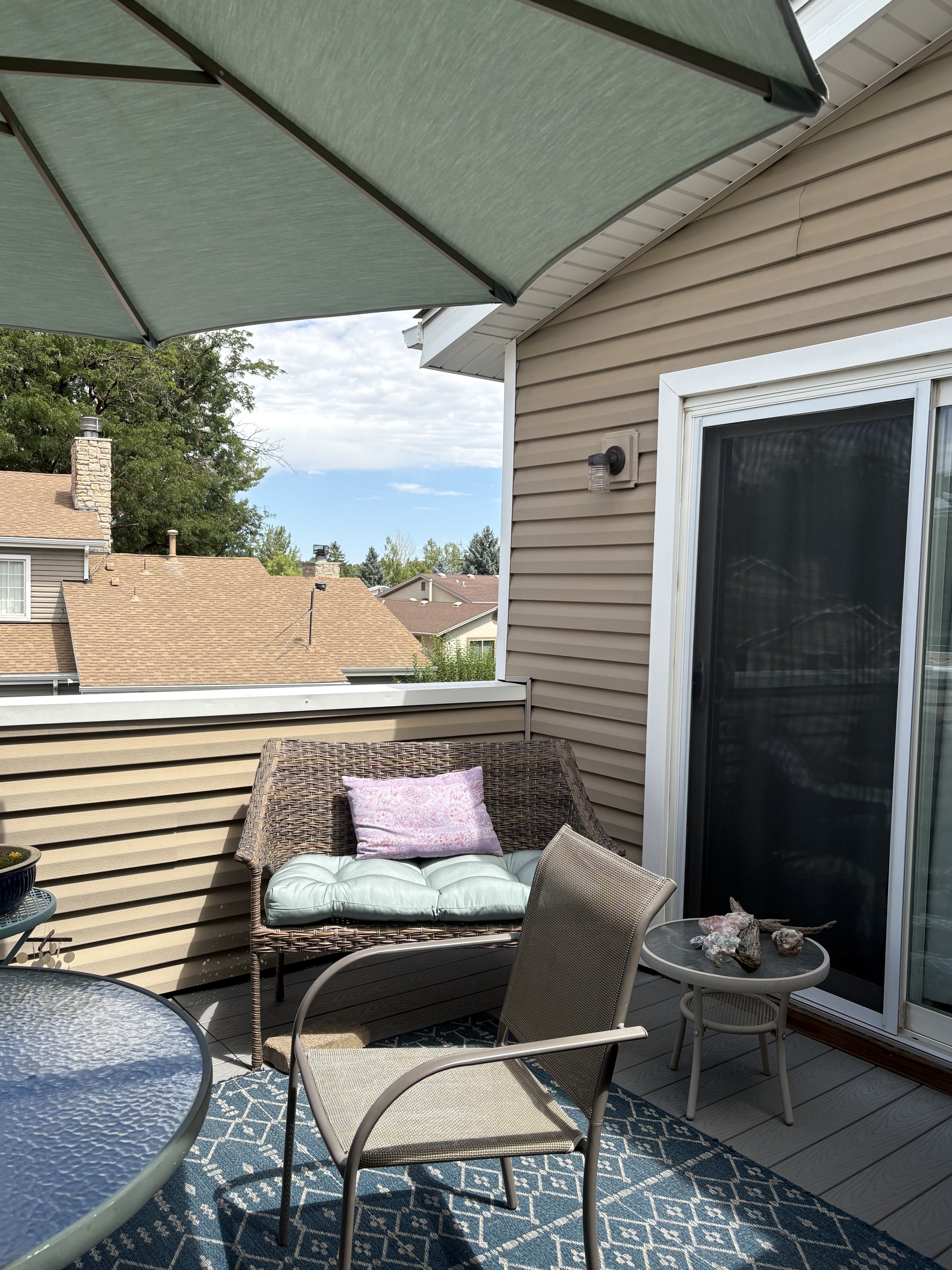 Sunbrella bench cushion