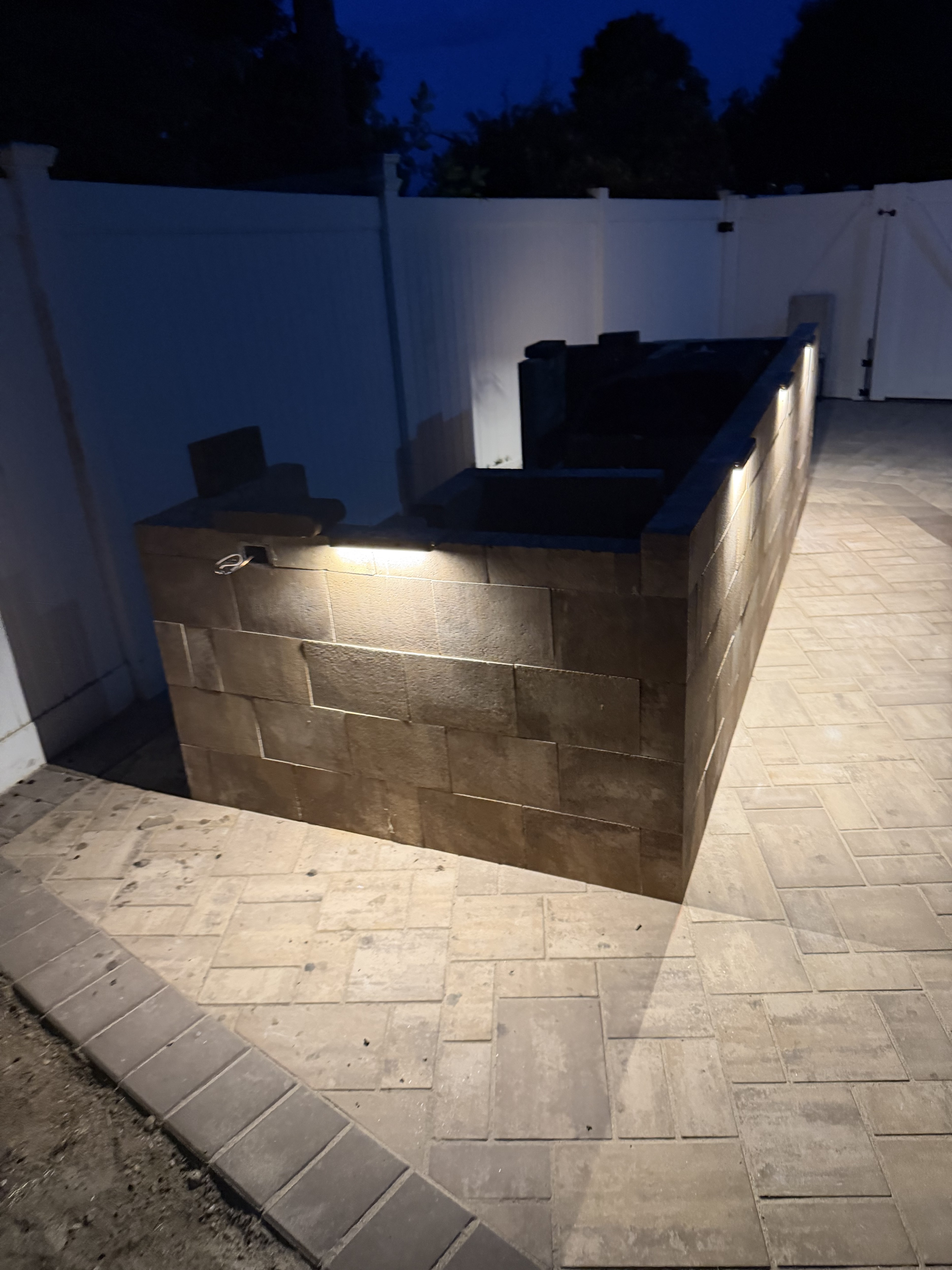 This is how my outdoor kitchen came out