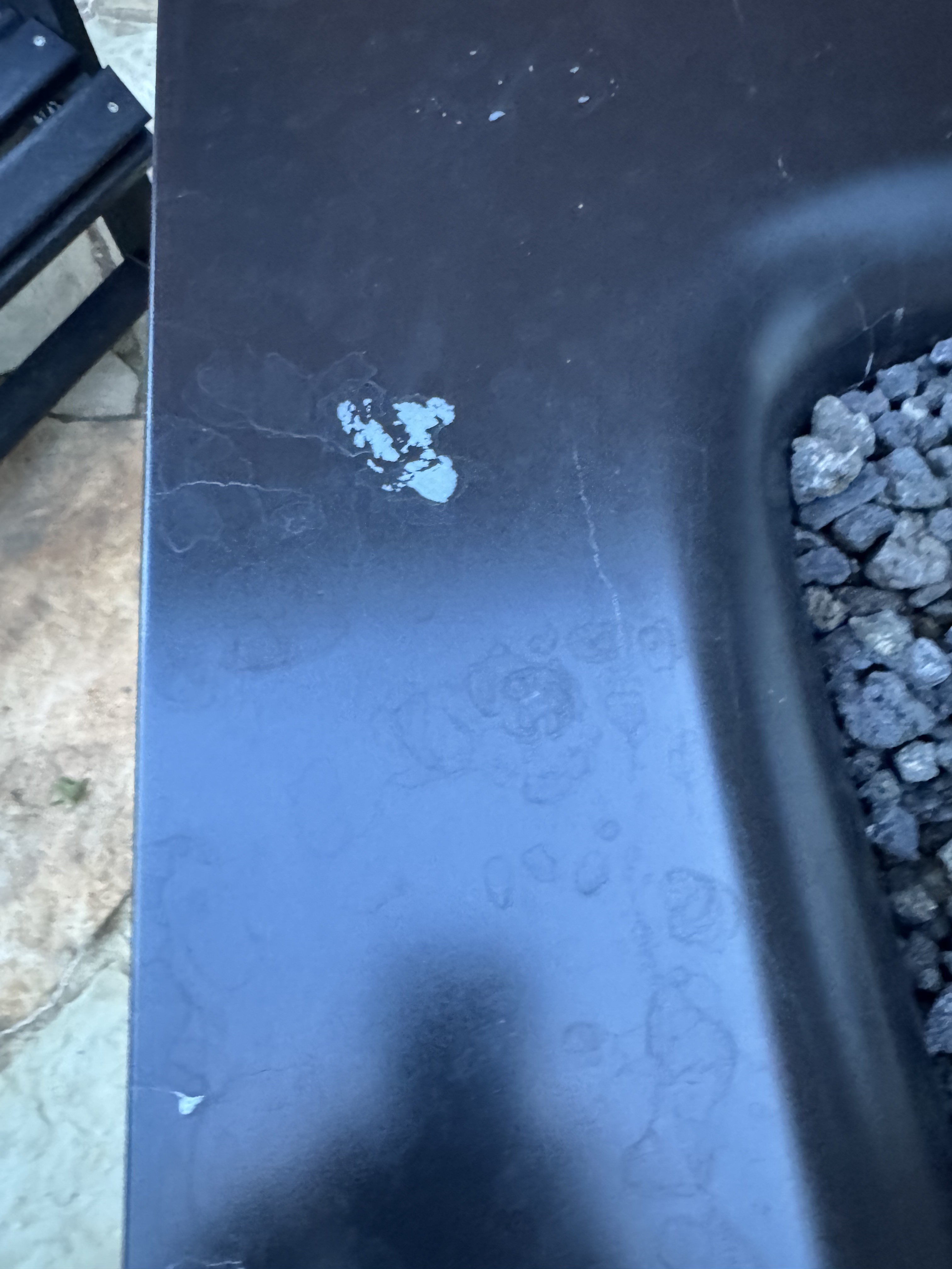 Peeling and chipping