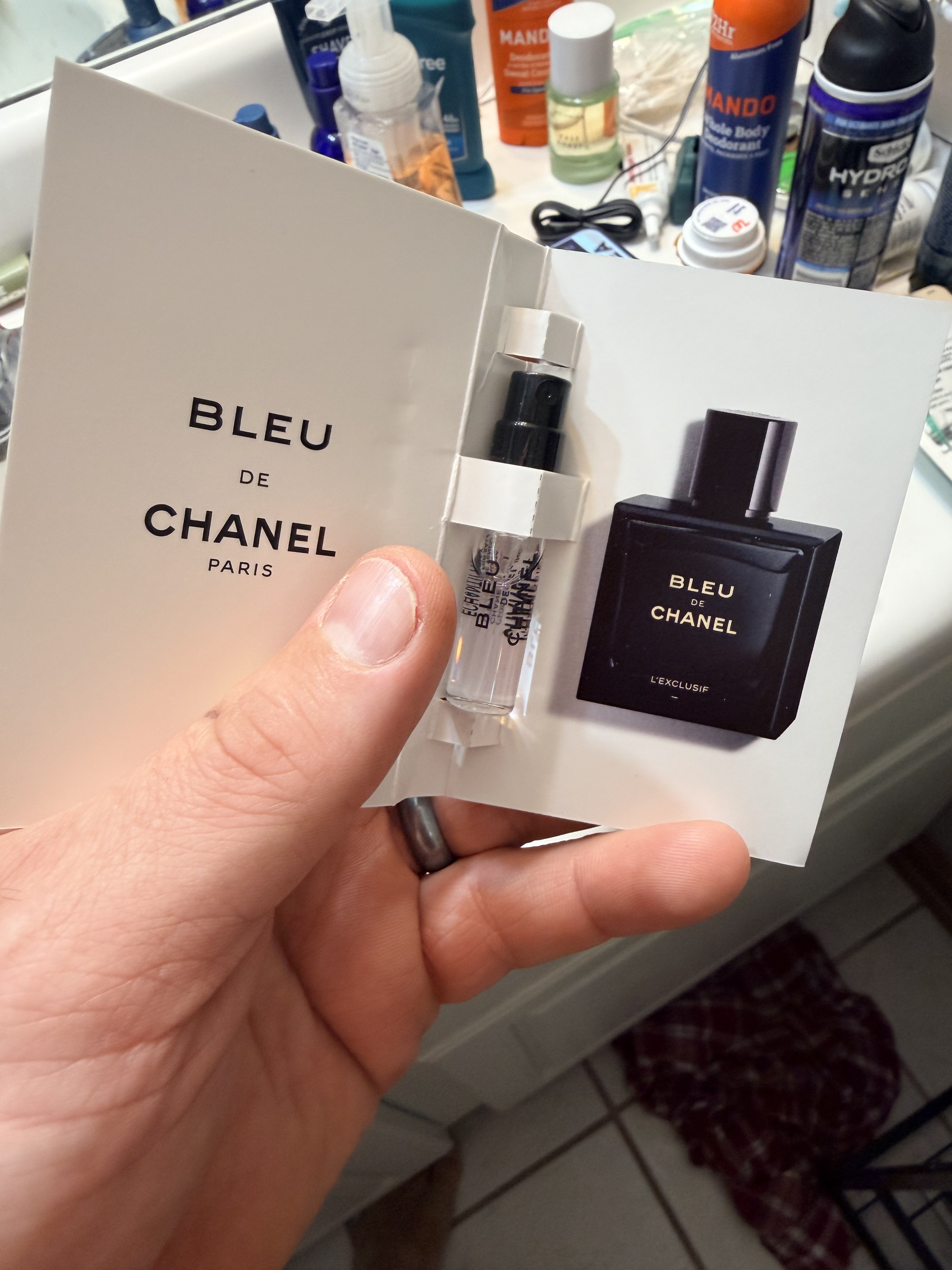 CHANEL BLEU DE CHANEL Parfum Twist and Spray Set - Macy's
