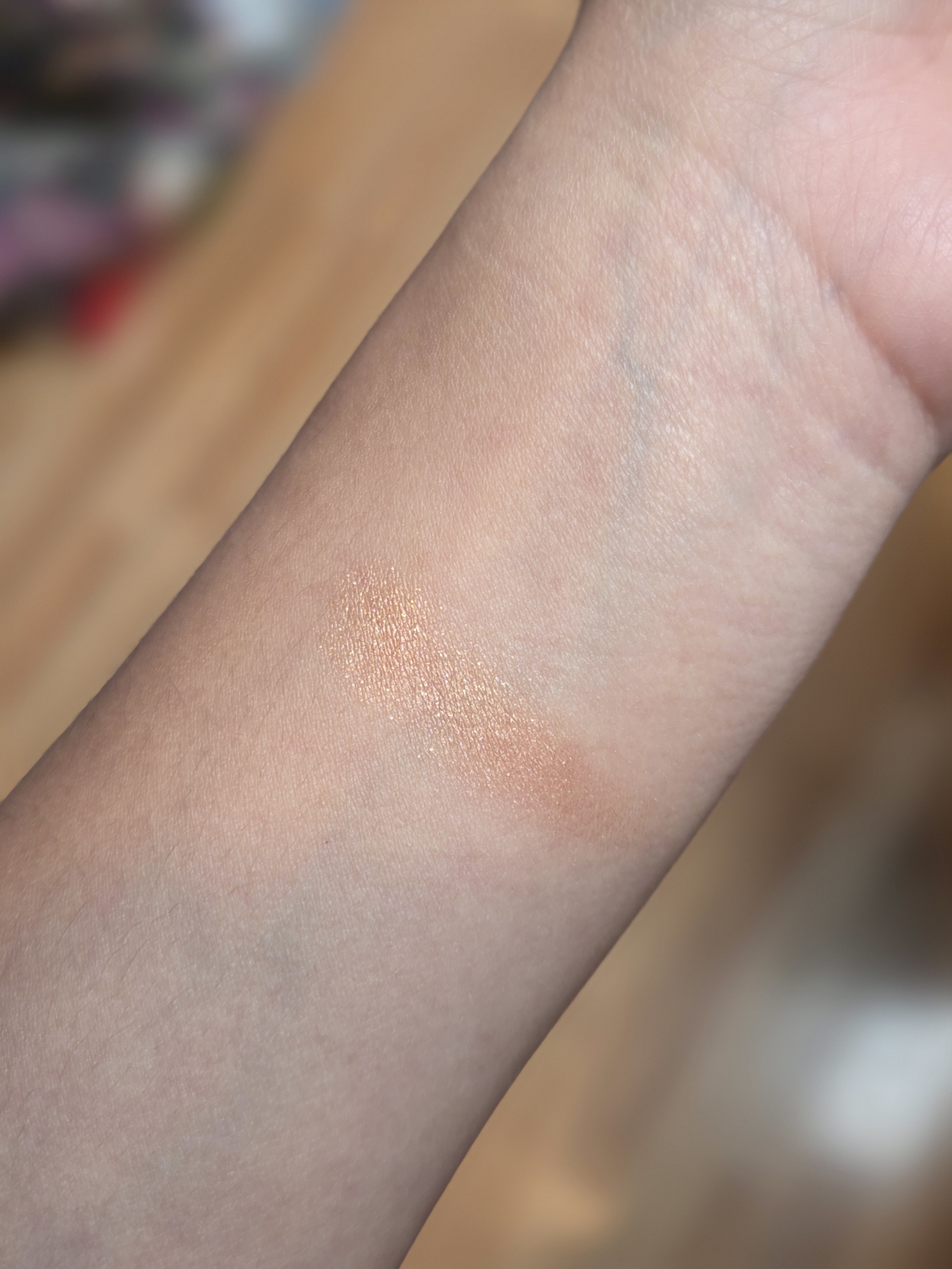 This is just one swab and the shine is already high!