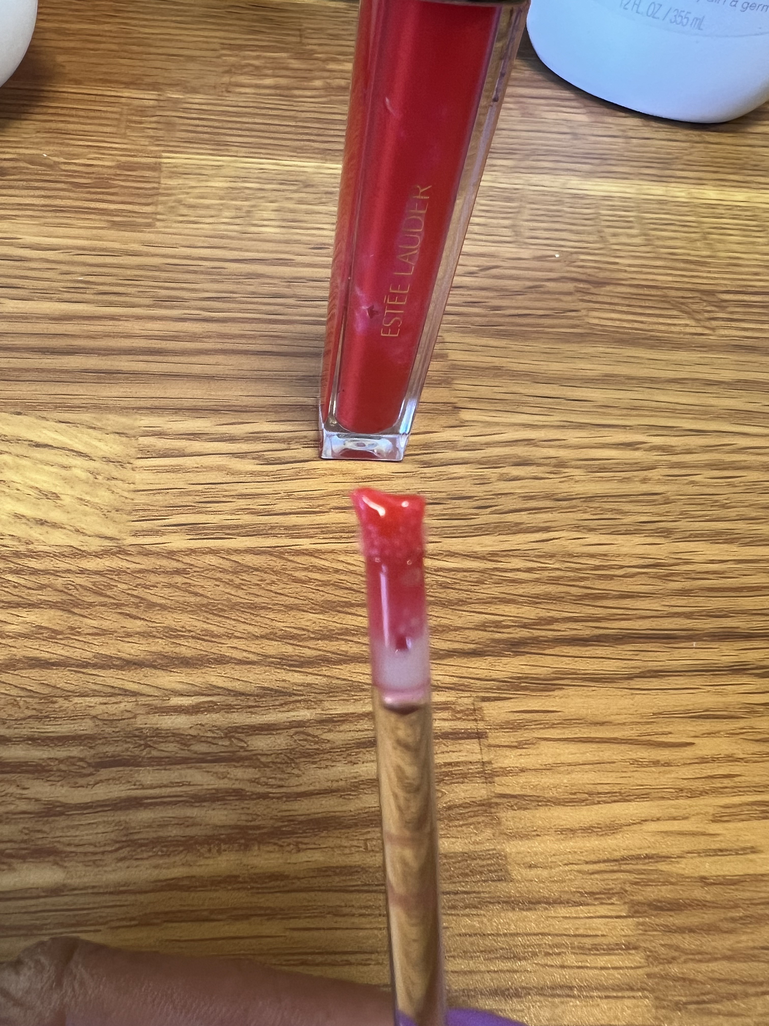 Broken tip.  Just hard plastic remains