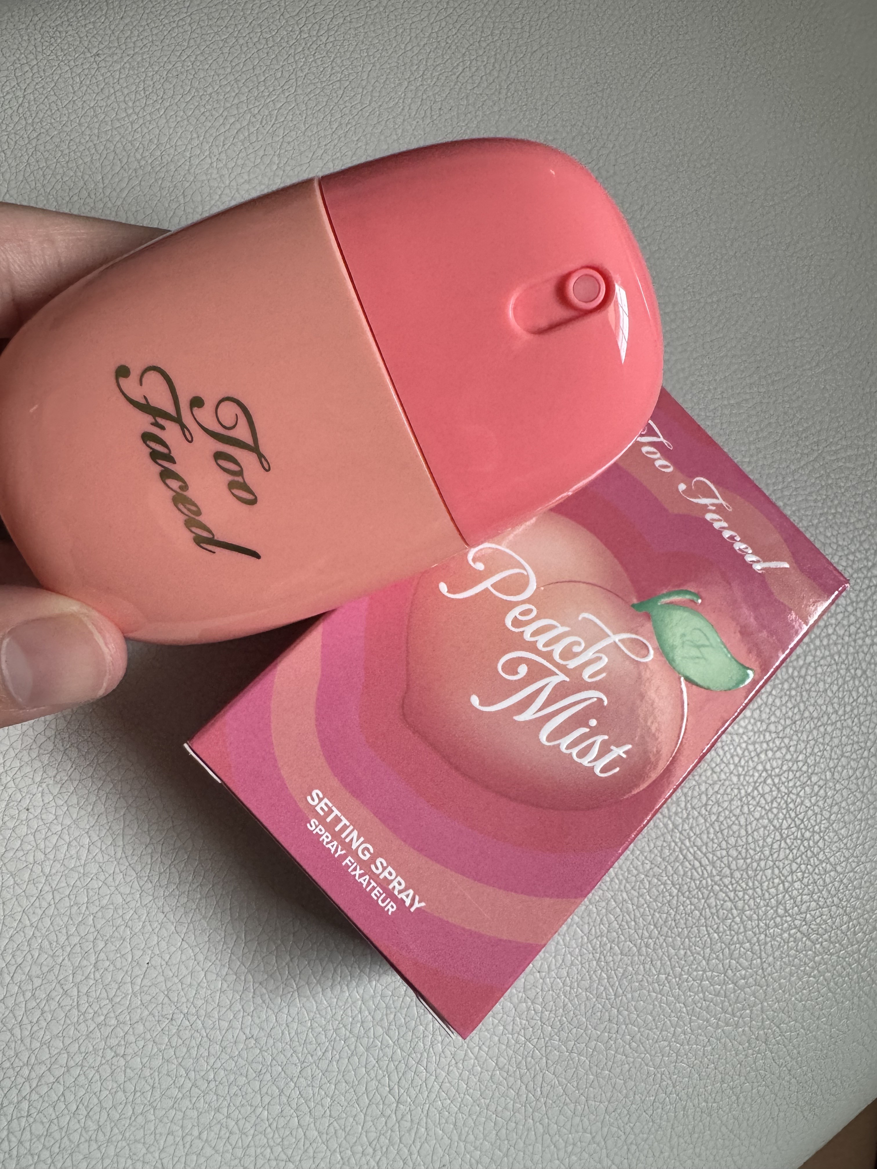Setting spray