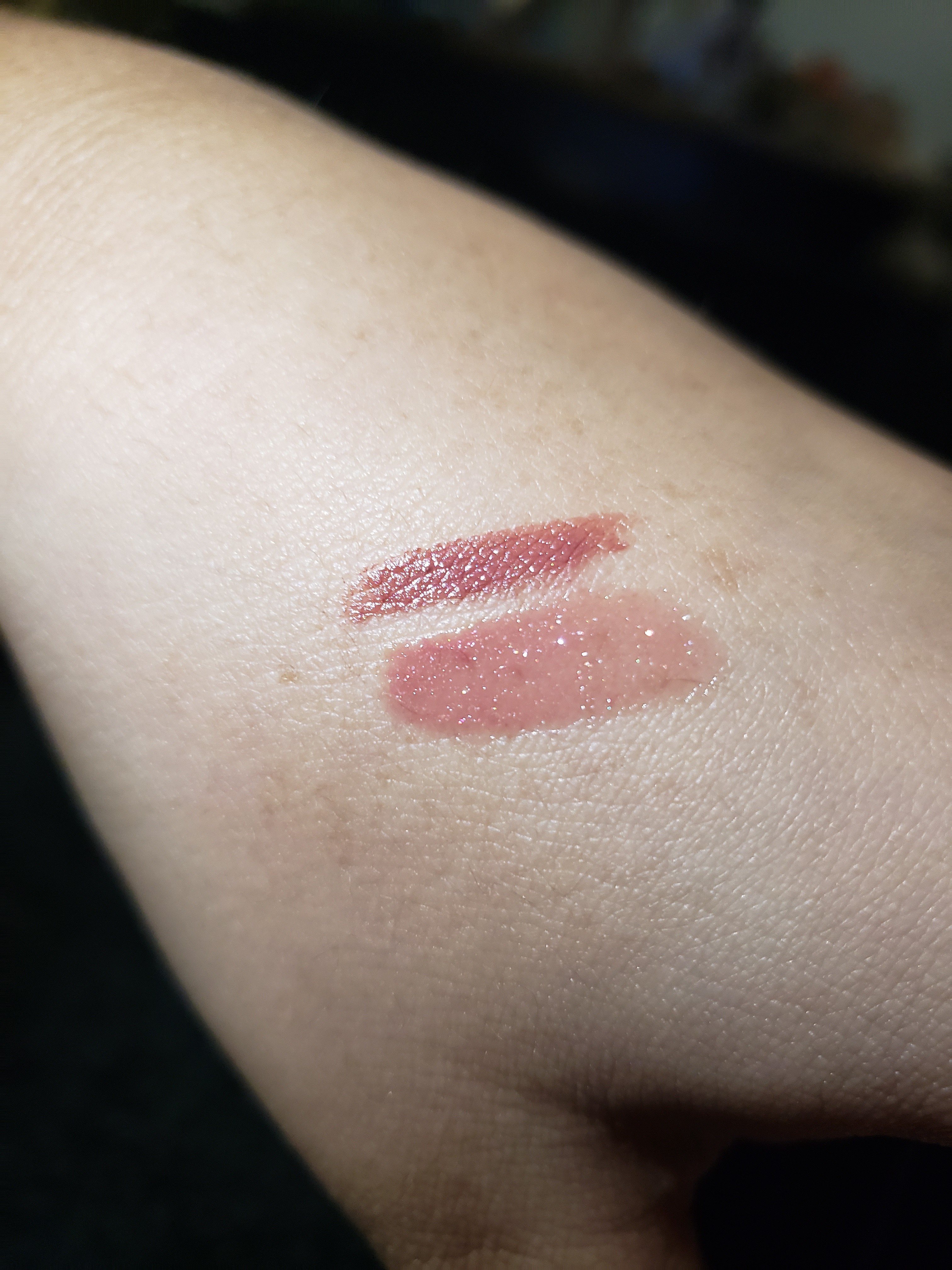 Swatched. It is the top product.