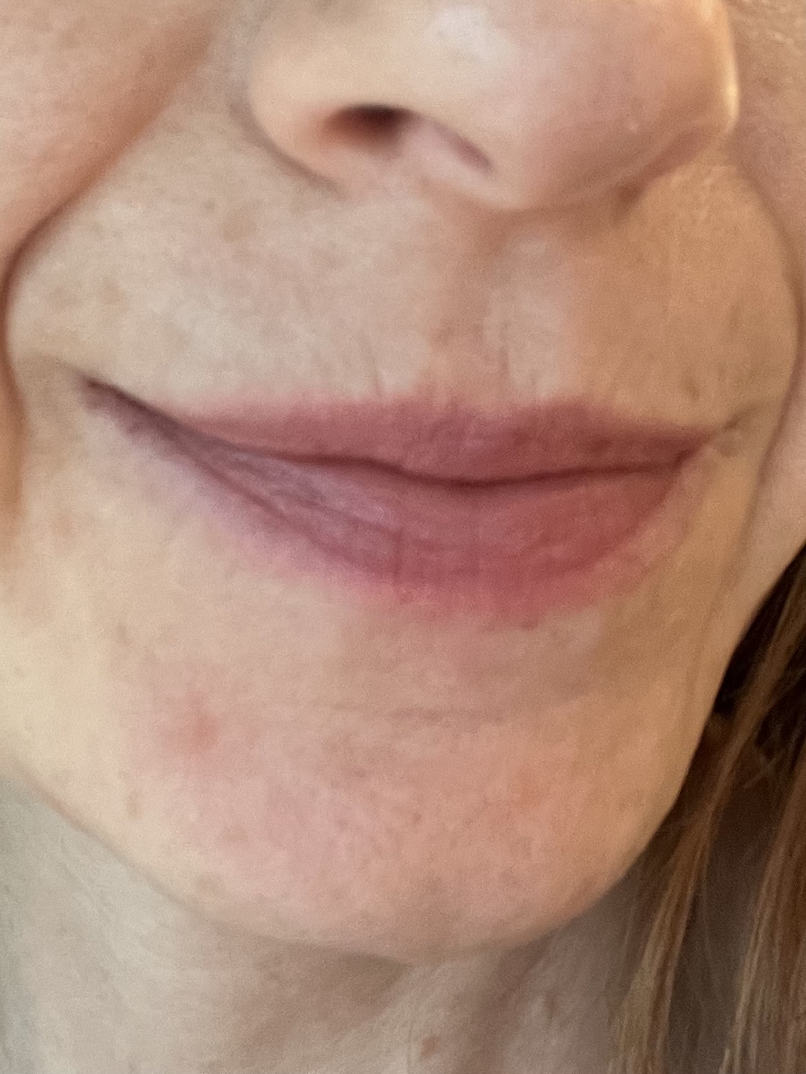 Fresh swipe of Chanel Rouge Coco Longwear Satin Lipstick in Mademoiselle
