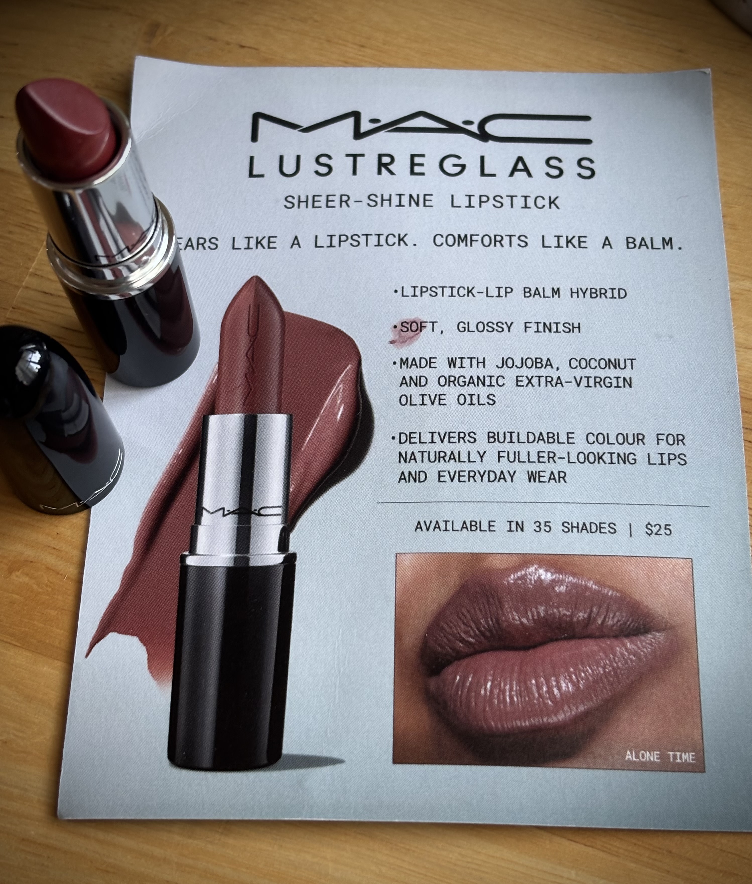 Open lipstick