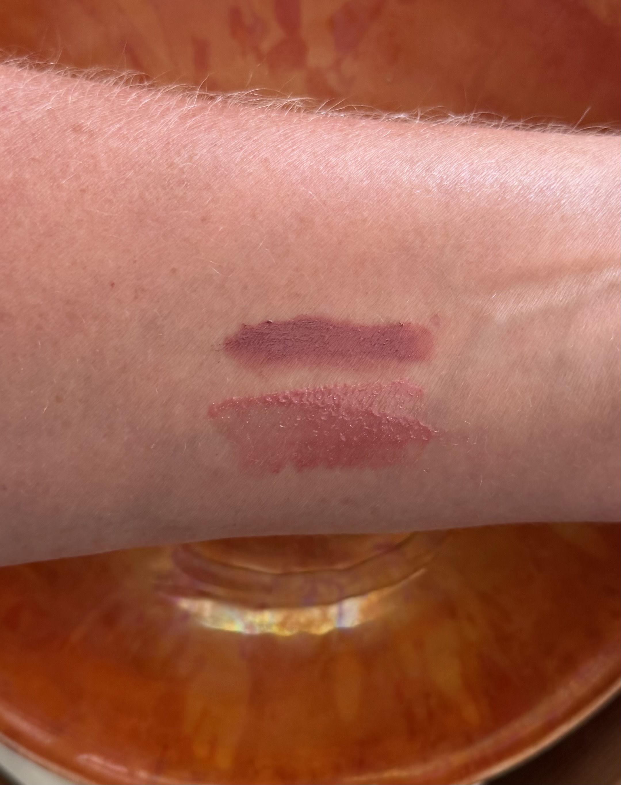 Lipstick, top swatch