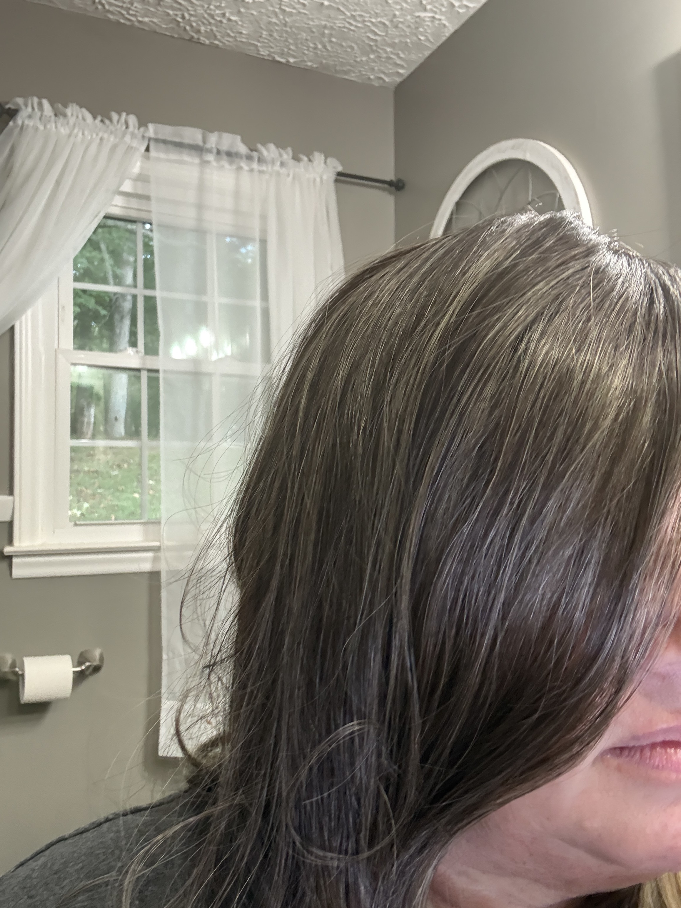 My hair after use
