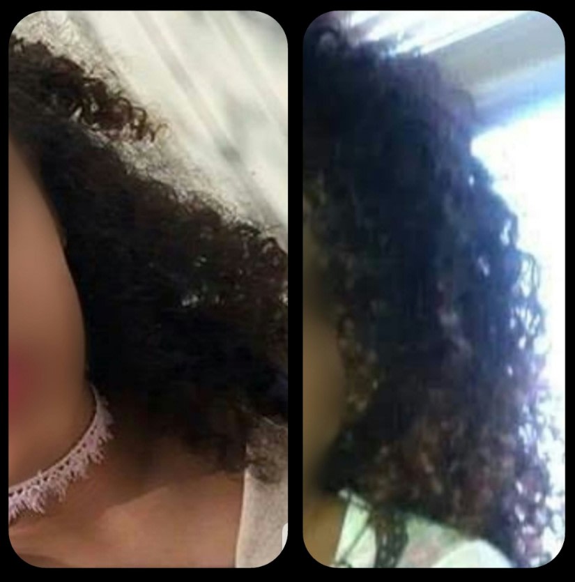 Before and After: My Curls