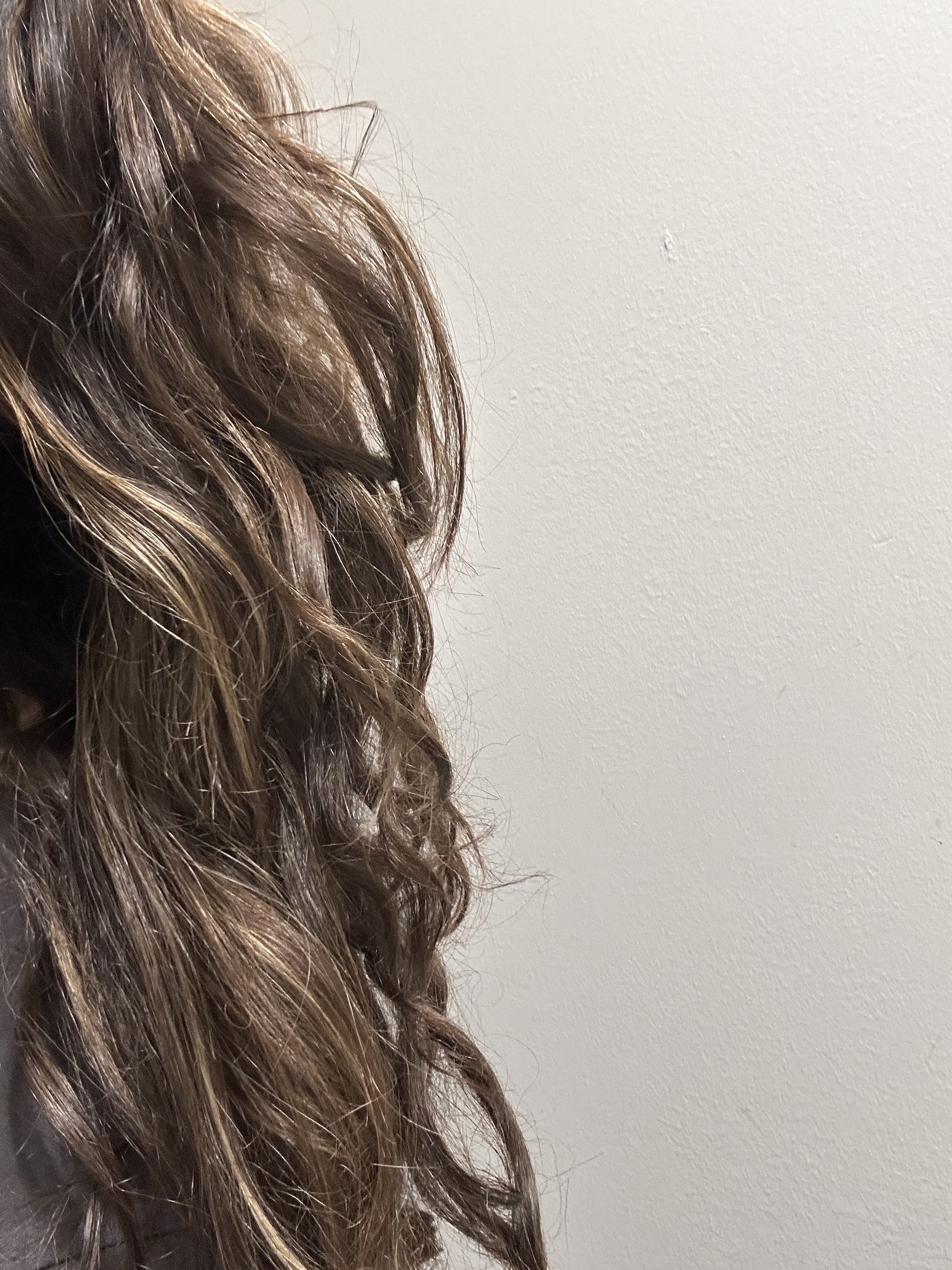 How my hair looked after