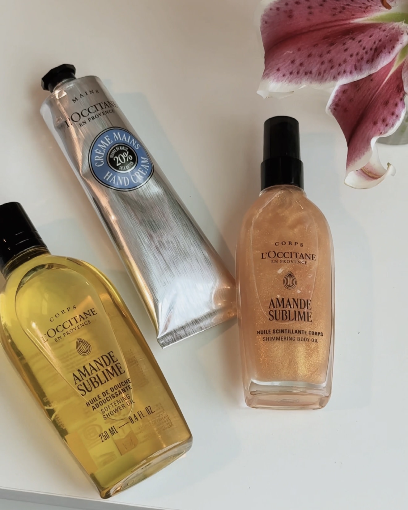 My favorite body care products